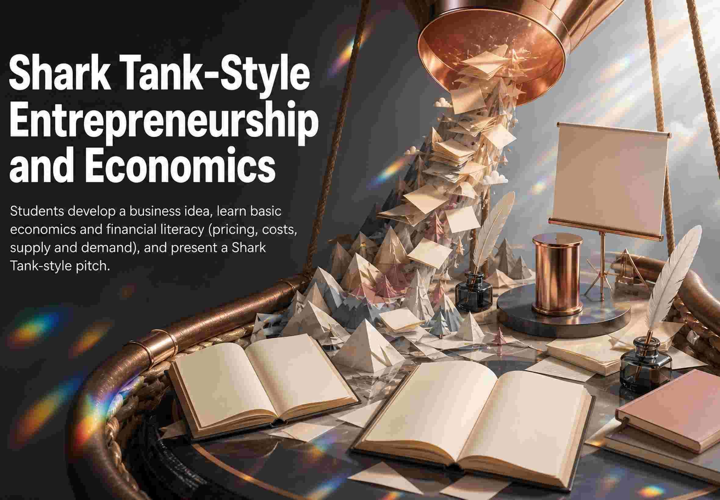 Shark Tank‑Style Entrepreneurship and Economics