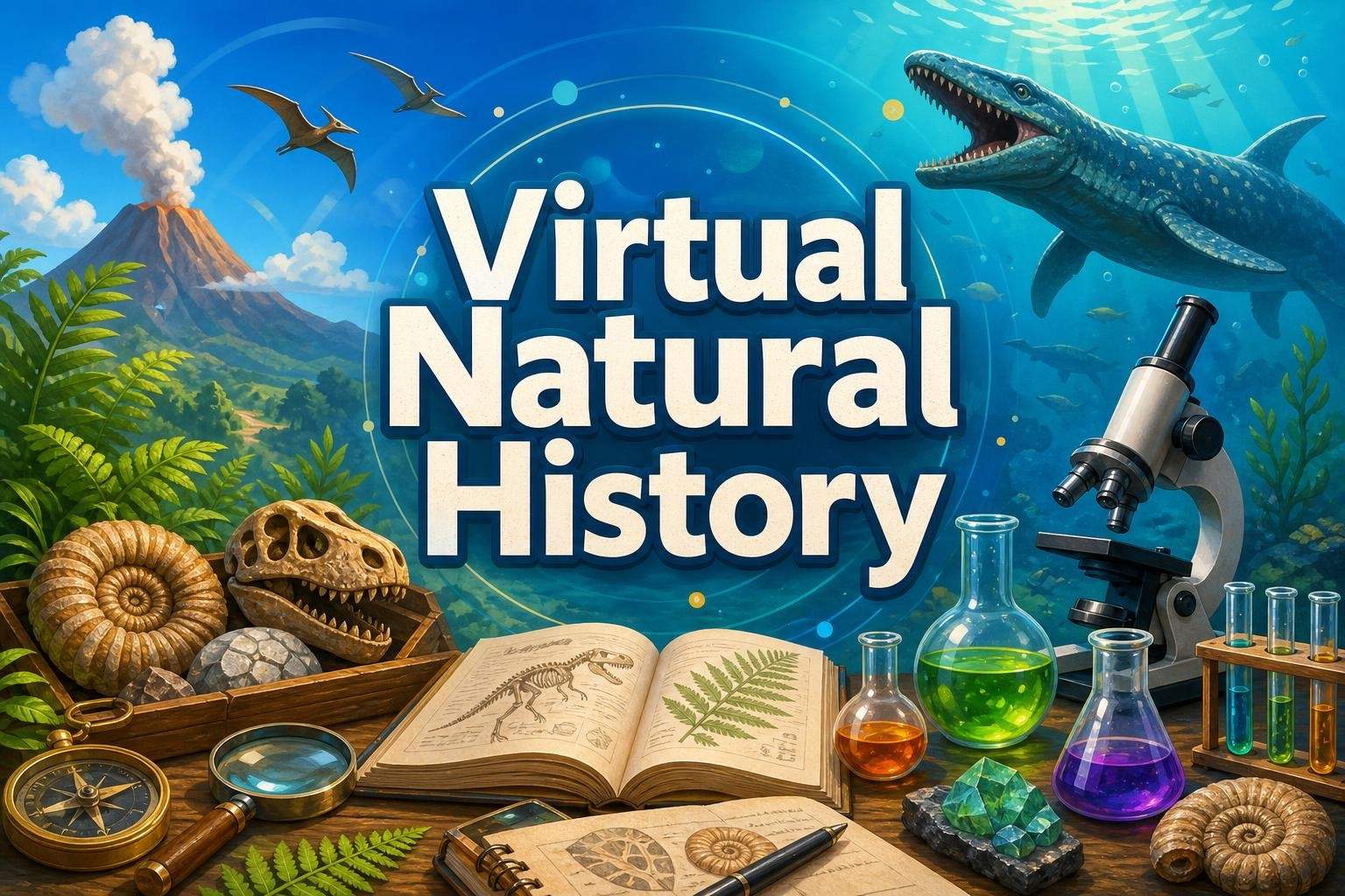 Virtual Natural History: Dinosaurs, Oceans, Ice Age & Rainforests