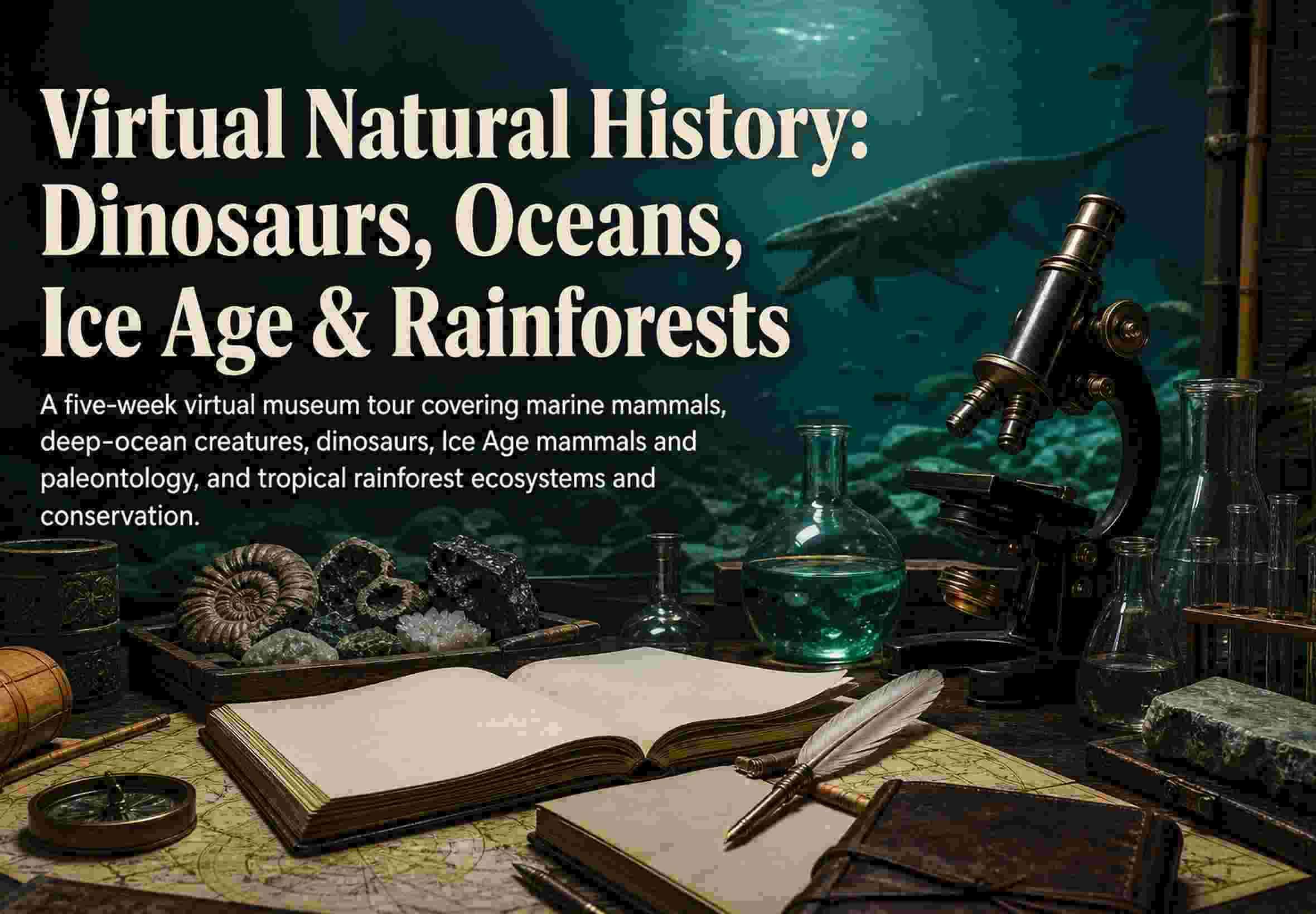 Virtual Natural History: Dinosaurs, Oceans, Ice Age & Rainforests