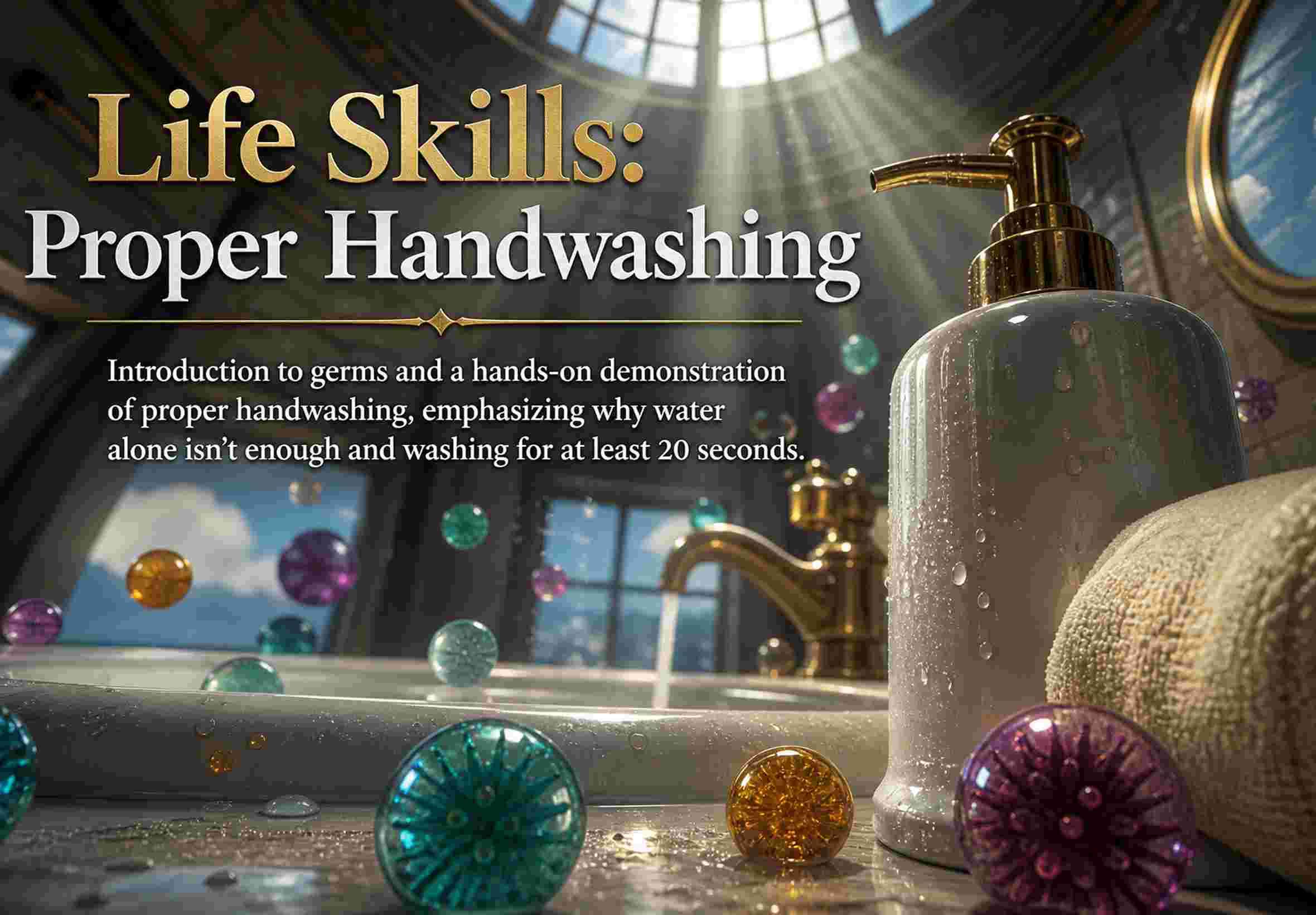 Life Skills: Proper Handwashing
