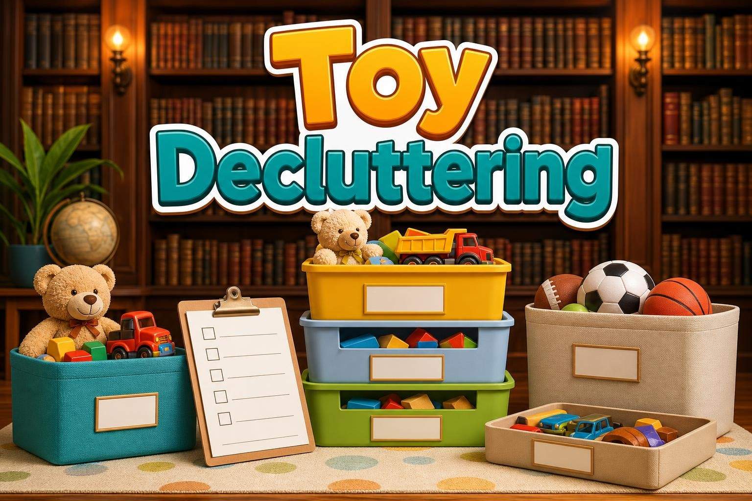 Toy Decluttering and Cleanup: Make Room for Play