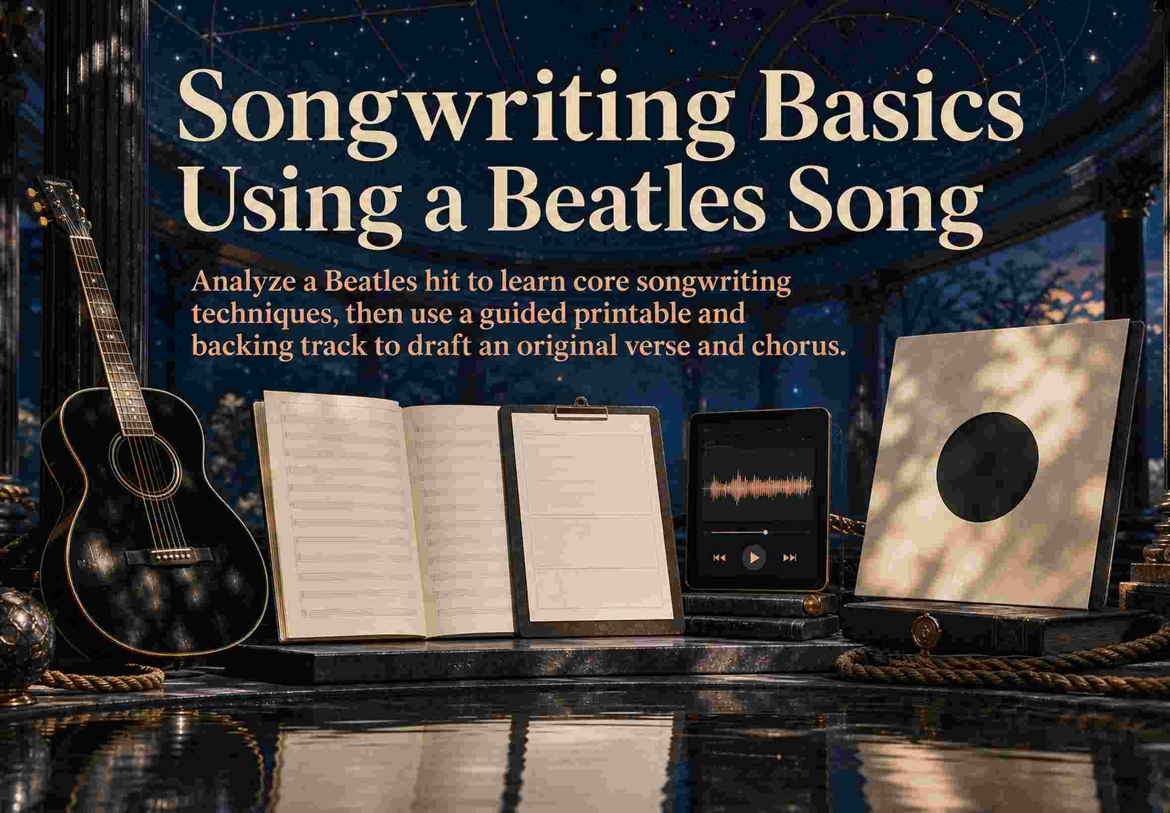 Songwriting Basics Using a Beatles Song