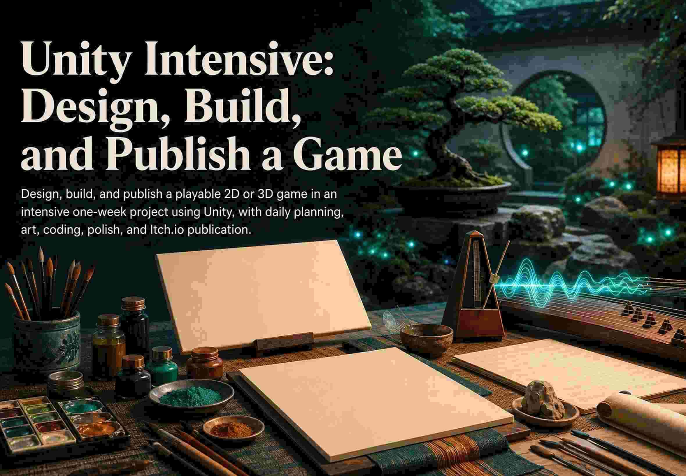 Unity Intensive: Design, Build, and Publish a Game