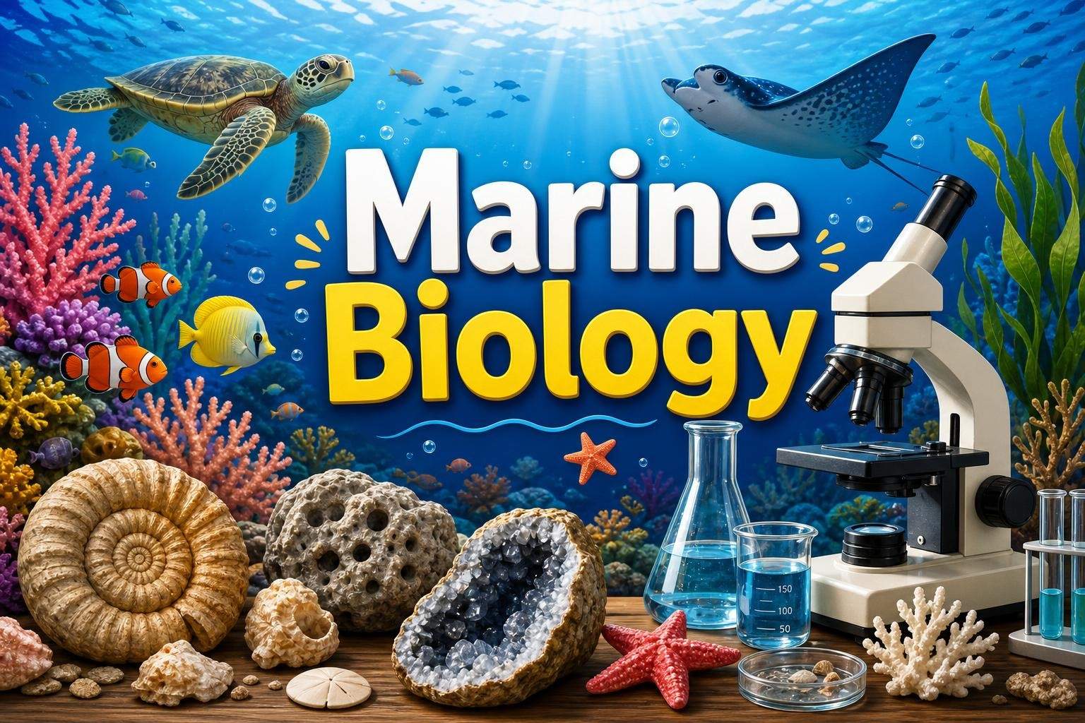 Marine Biology: Oceans, Ecosystems, and Conservation
