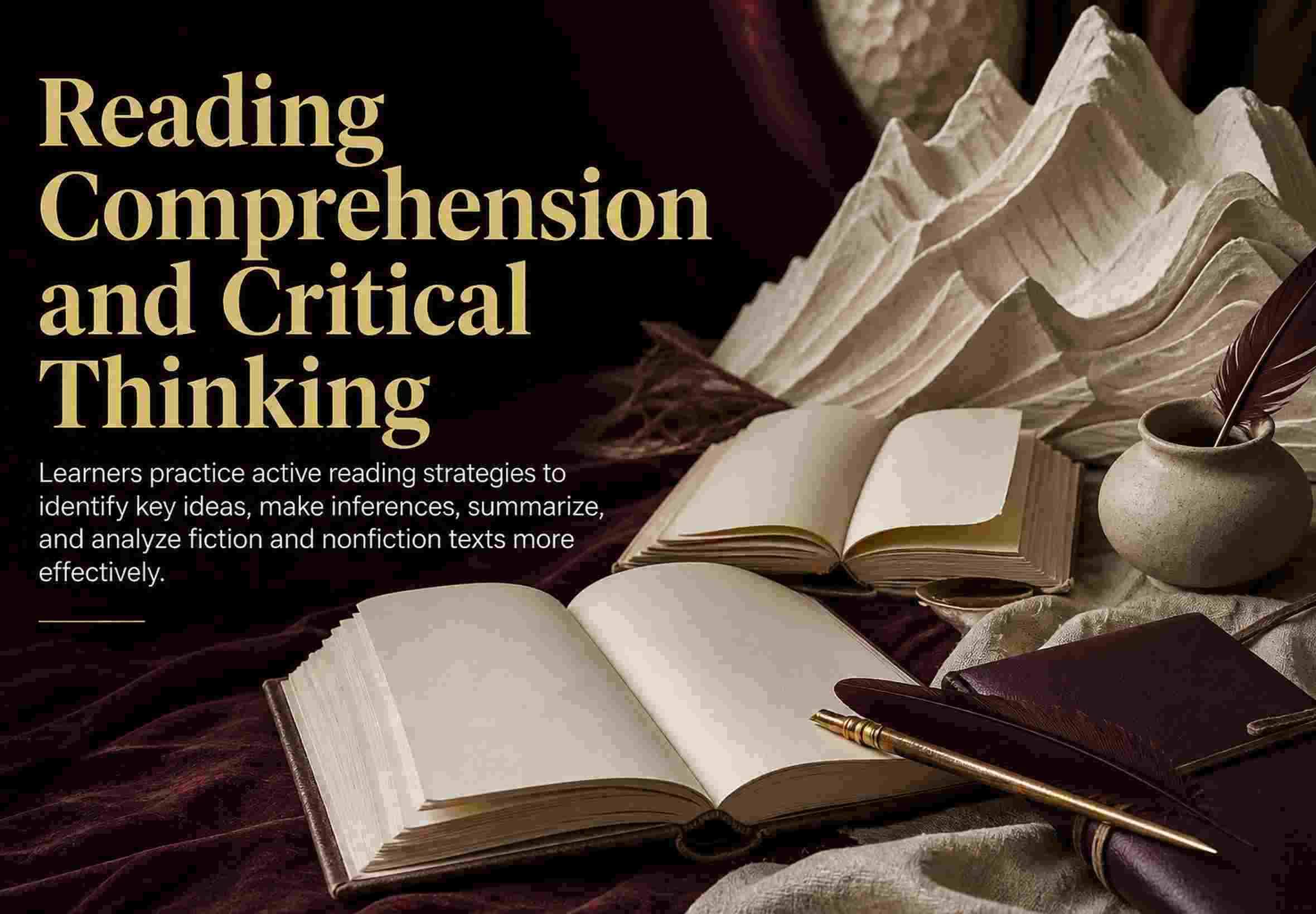 Reading Comprehension and Critical Thinking