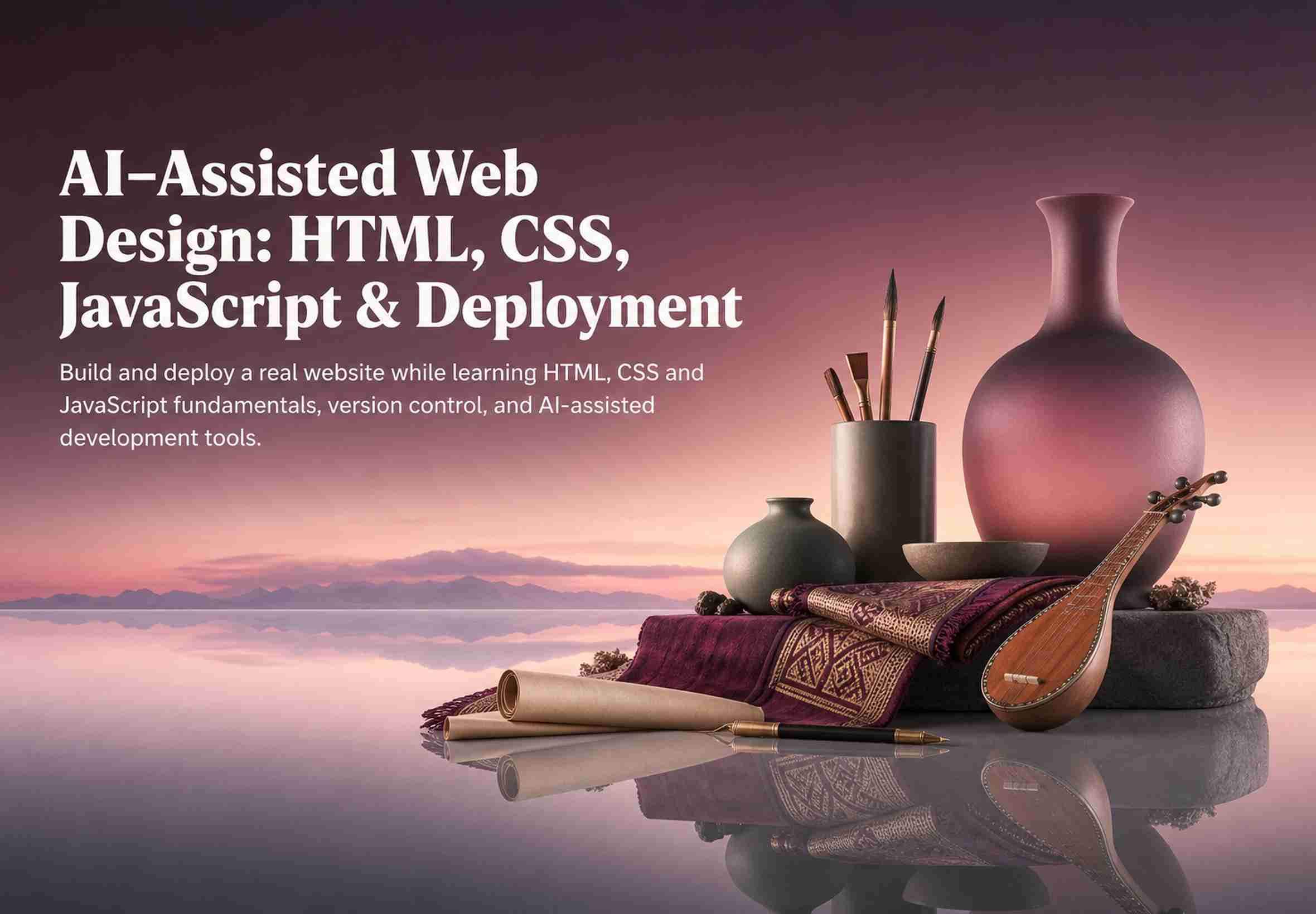 AI-Assisted Web Design: HTML, CSS, JavaScript & Deployment