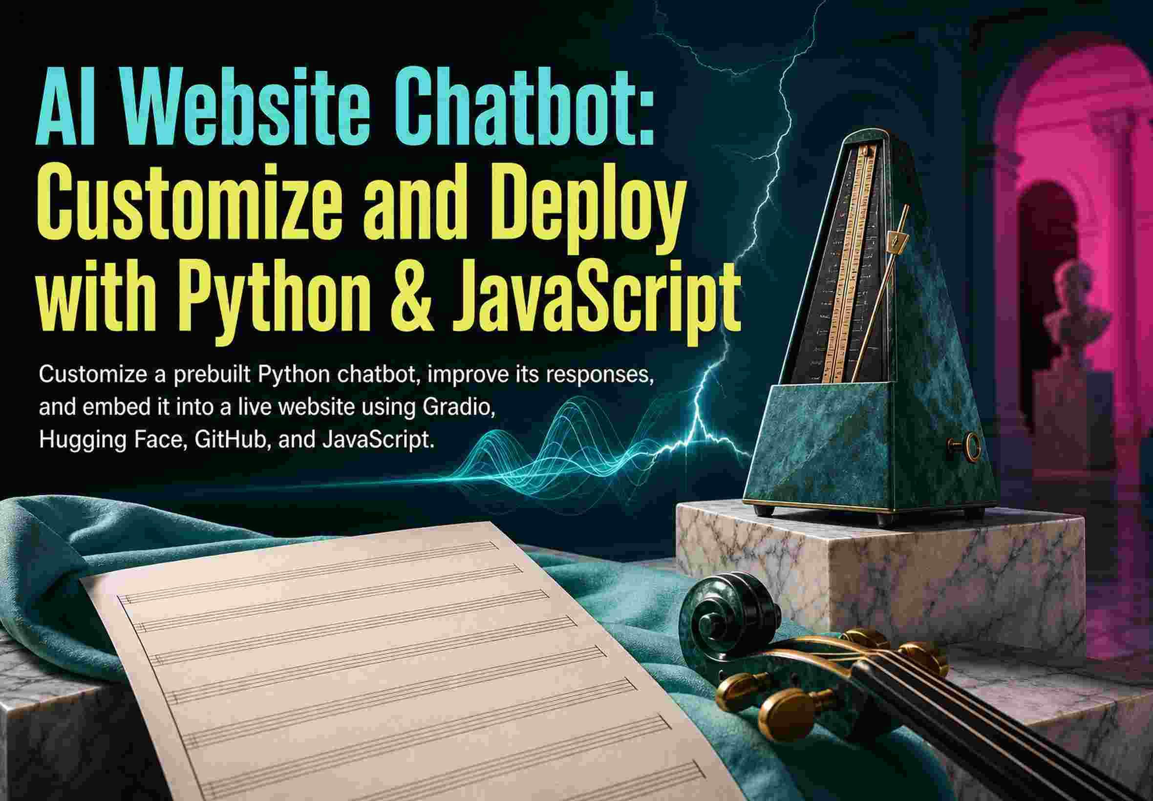 AI Website Chatbot: Customize and Deploy with Python & JavaScript