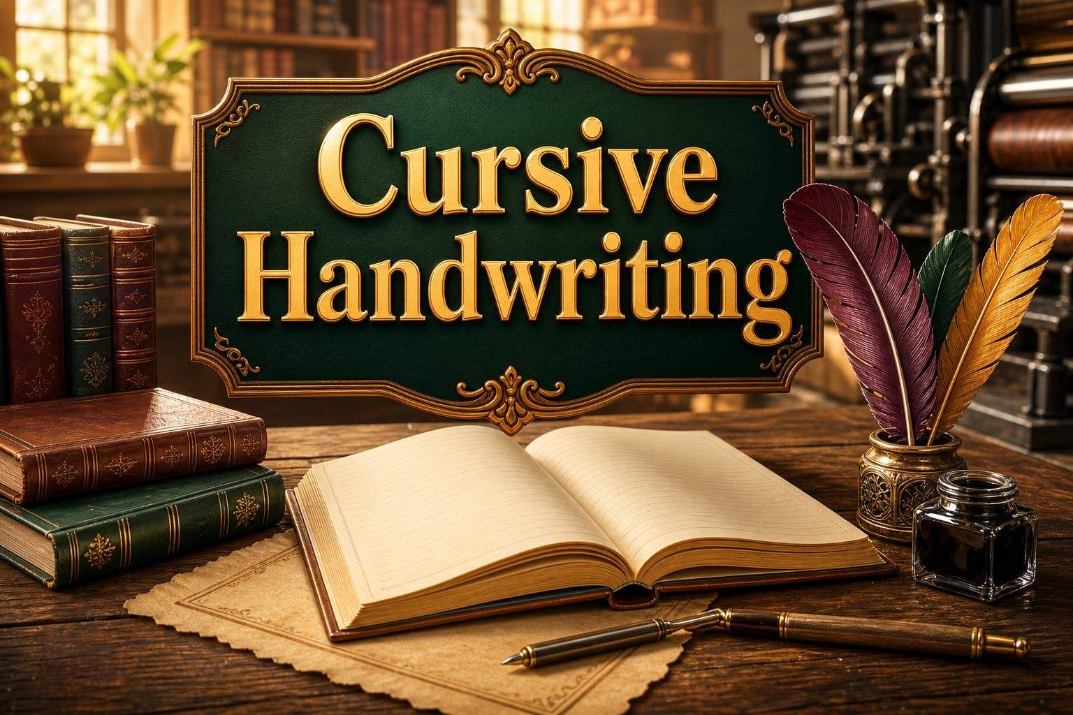 Cursive Handwriting: Upper & Lowercase Letter Formation