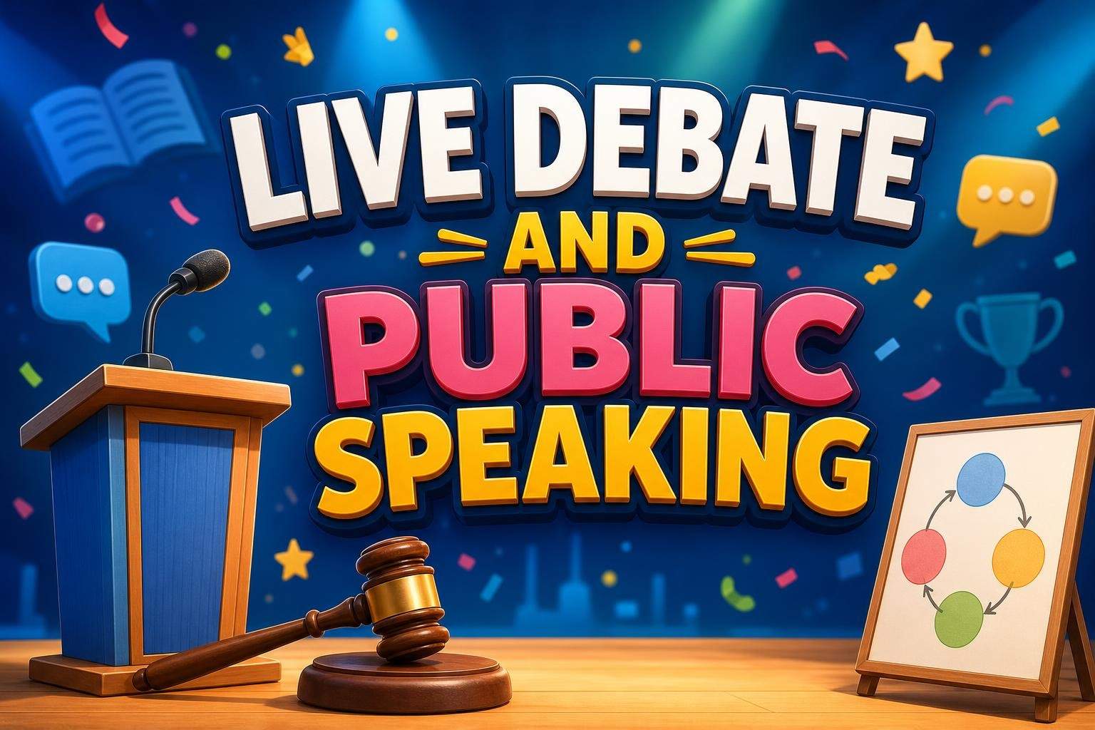 Live Debate and Public Speaking