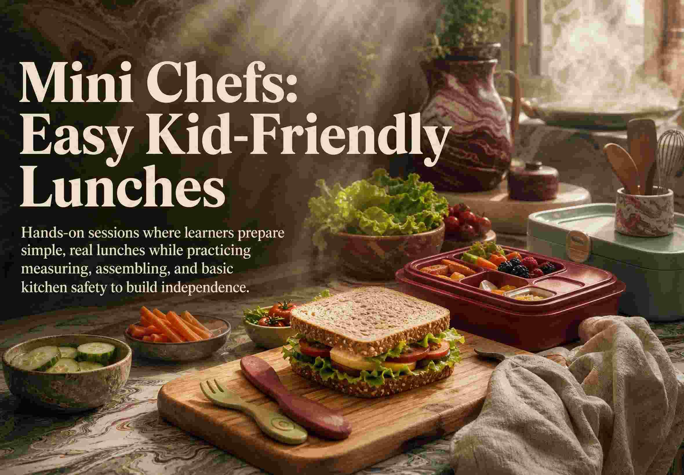 Mini Chefs: Easy Kid-Friendly Lunches