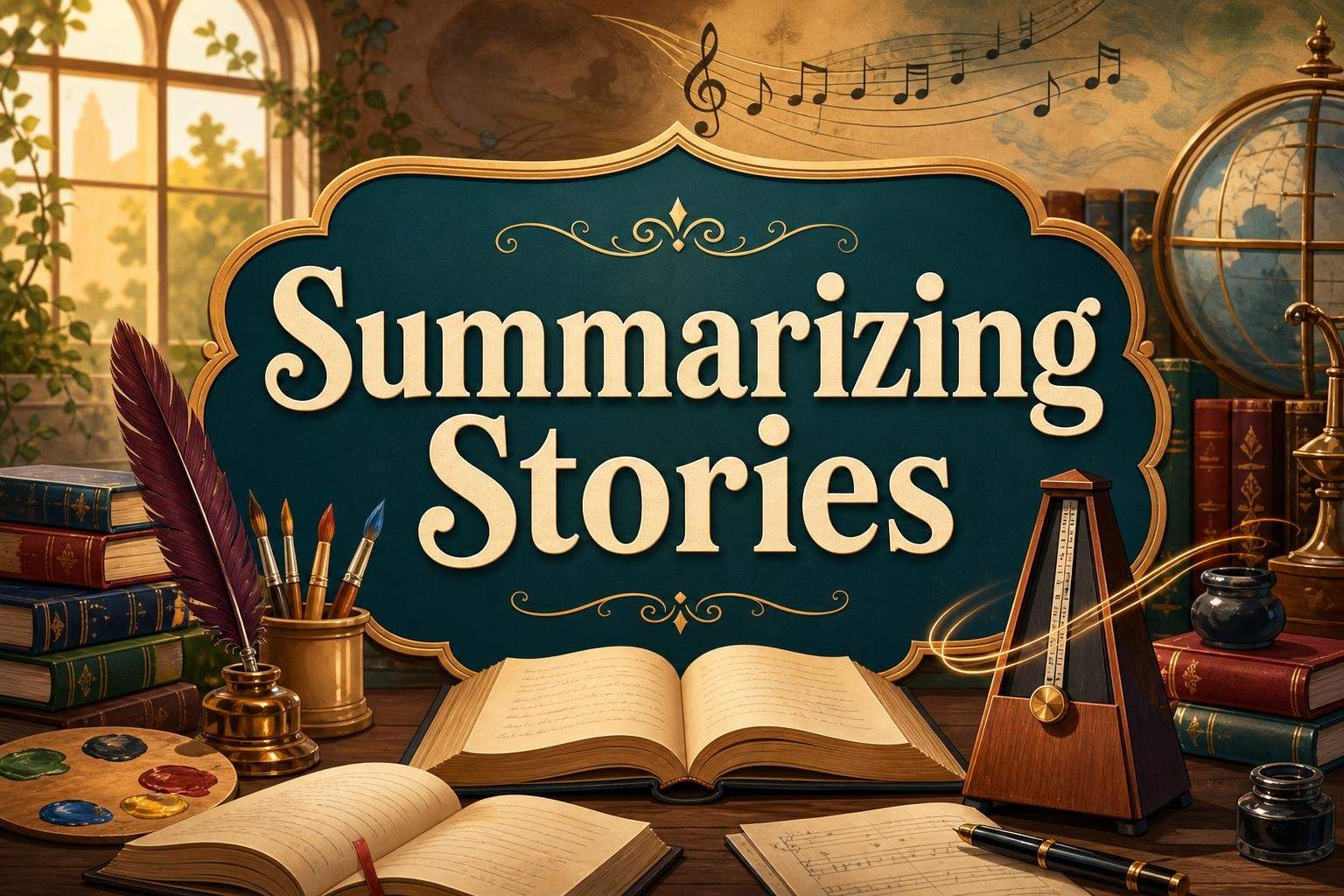 Summarizing Stories Using Sequencing