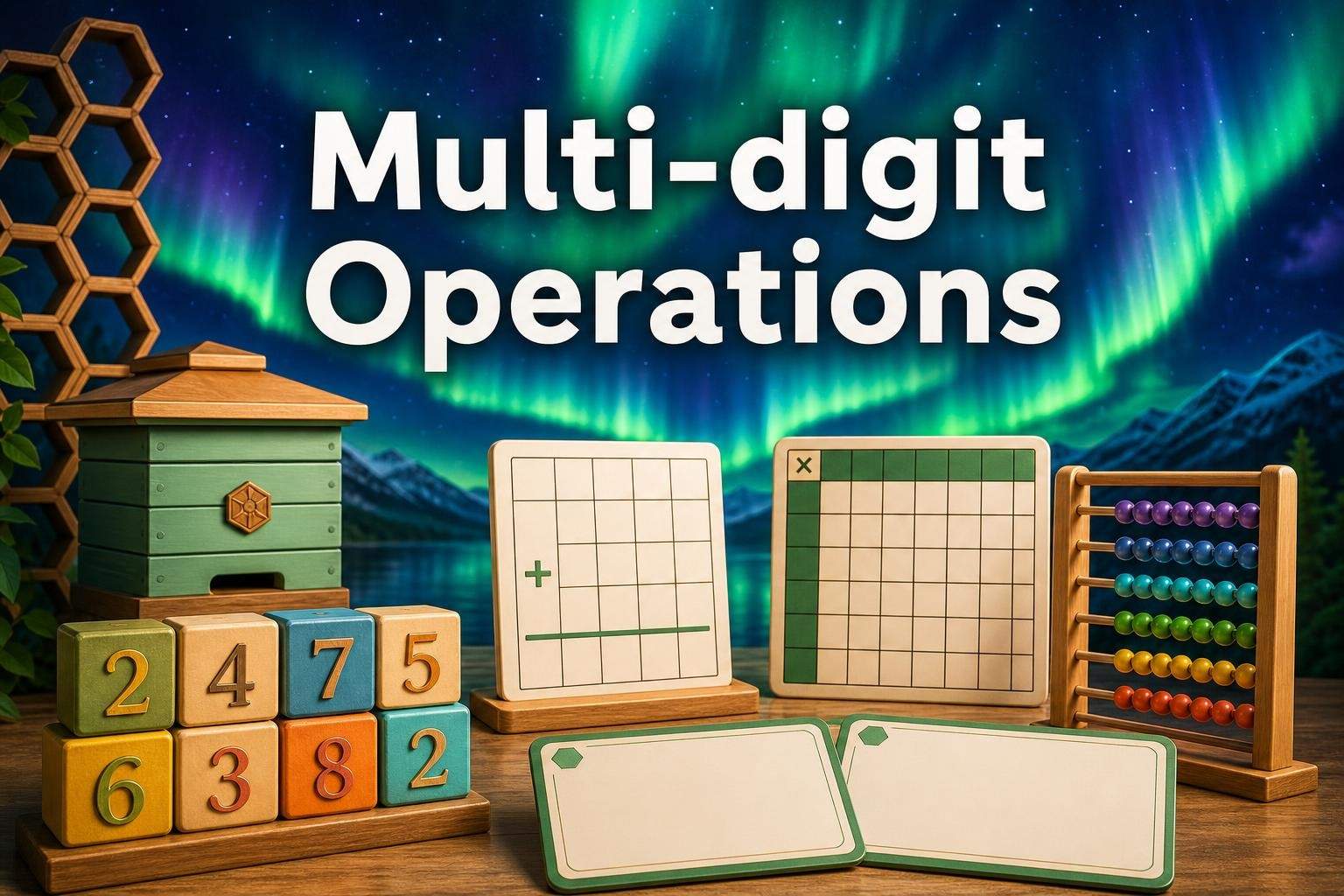 3rd Grade Math Level 2: Multi-digit Operations & Word Problems