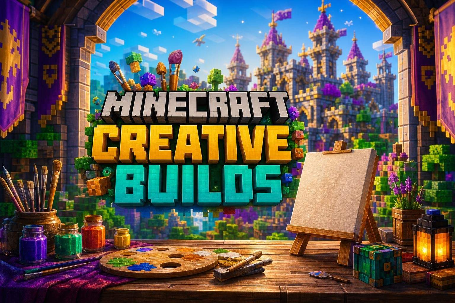 Minecraft: Creative Builds and AI-Enhanced Challenges