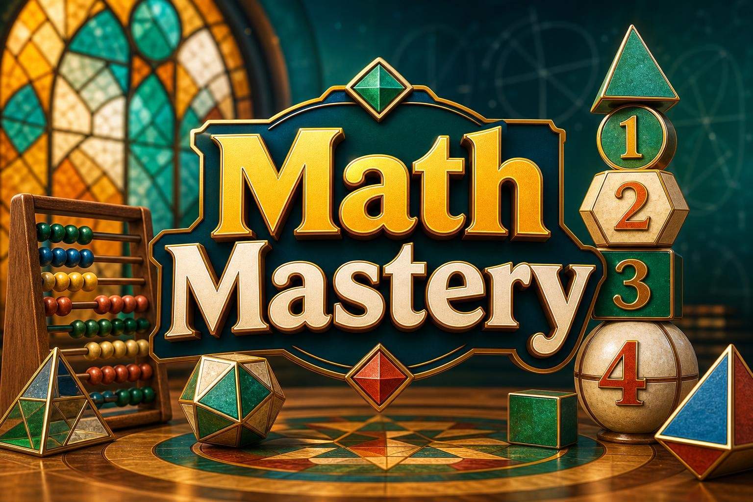 Math Mastery: Pre-Algebra, Geometry & Problem Solving