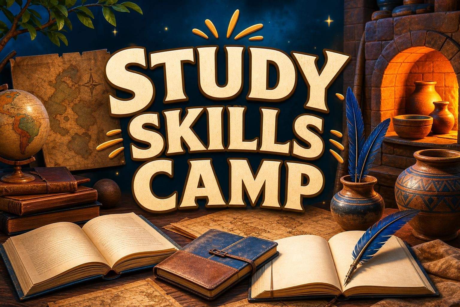 Study Skills Camp: Organization, Note-Taking & Test Prep