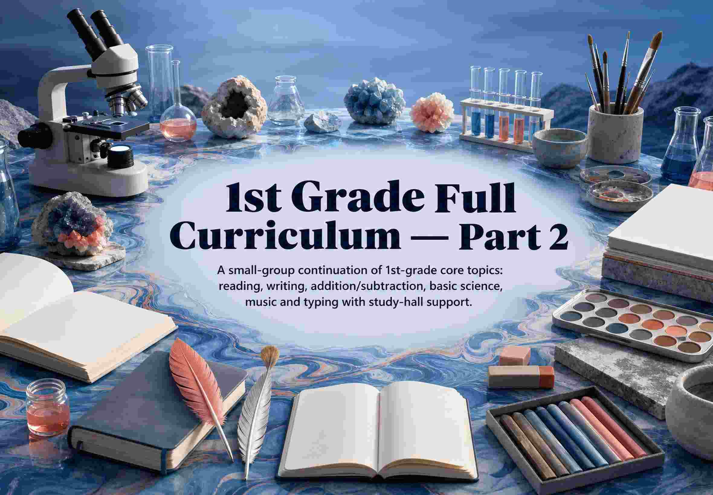 1st Grade Full Curriculum — Part 2
