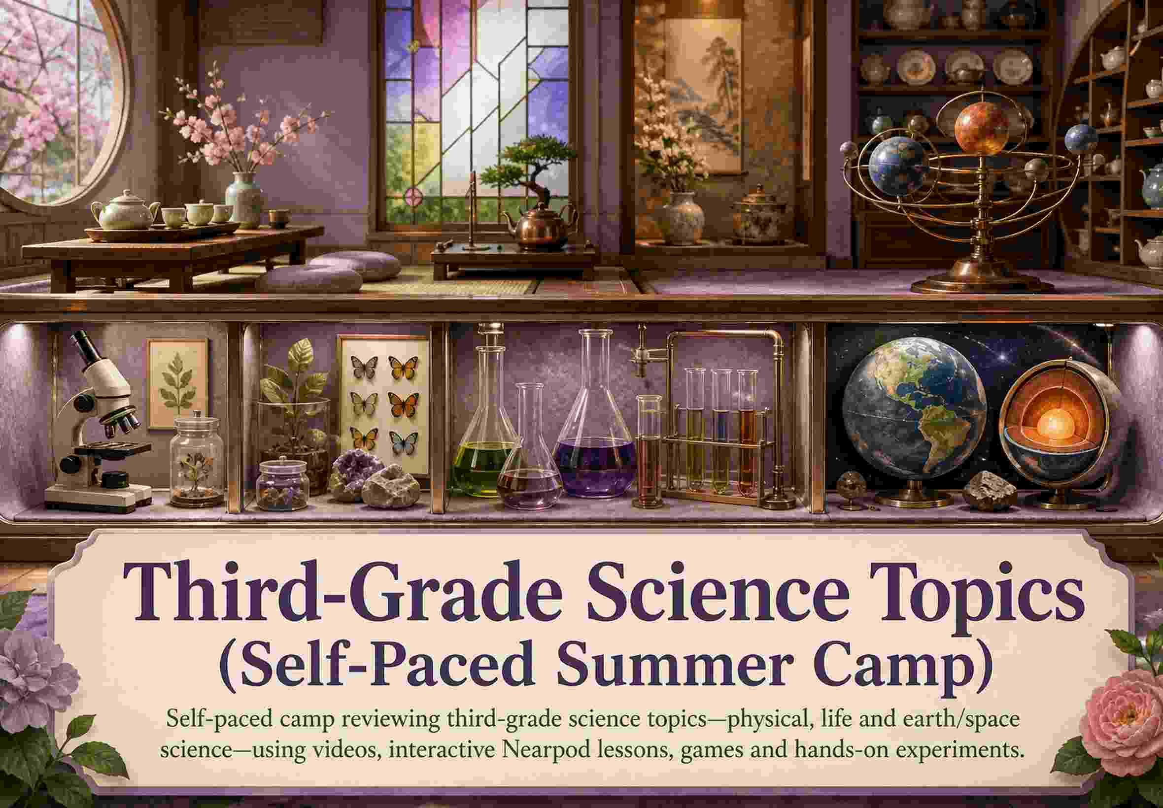 Third-Grade Science Topics (Self-Paced Summer Camp)