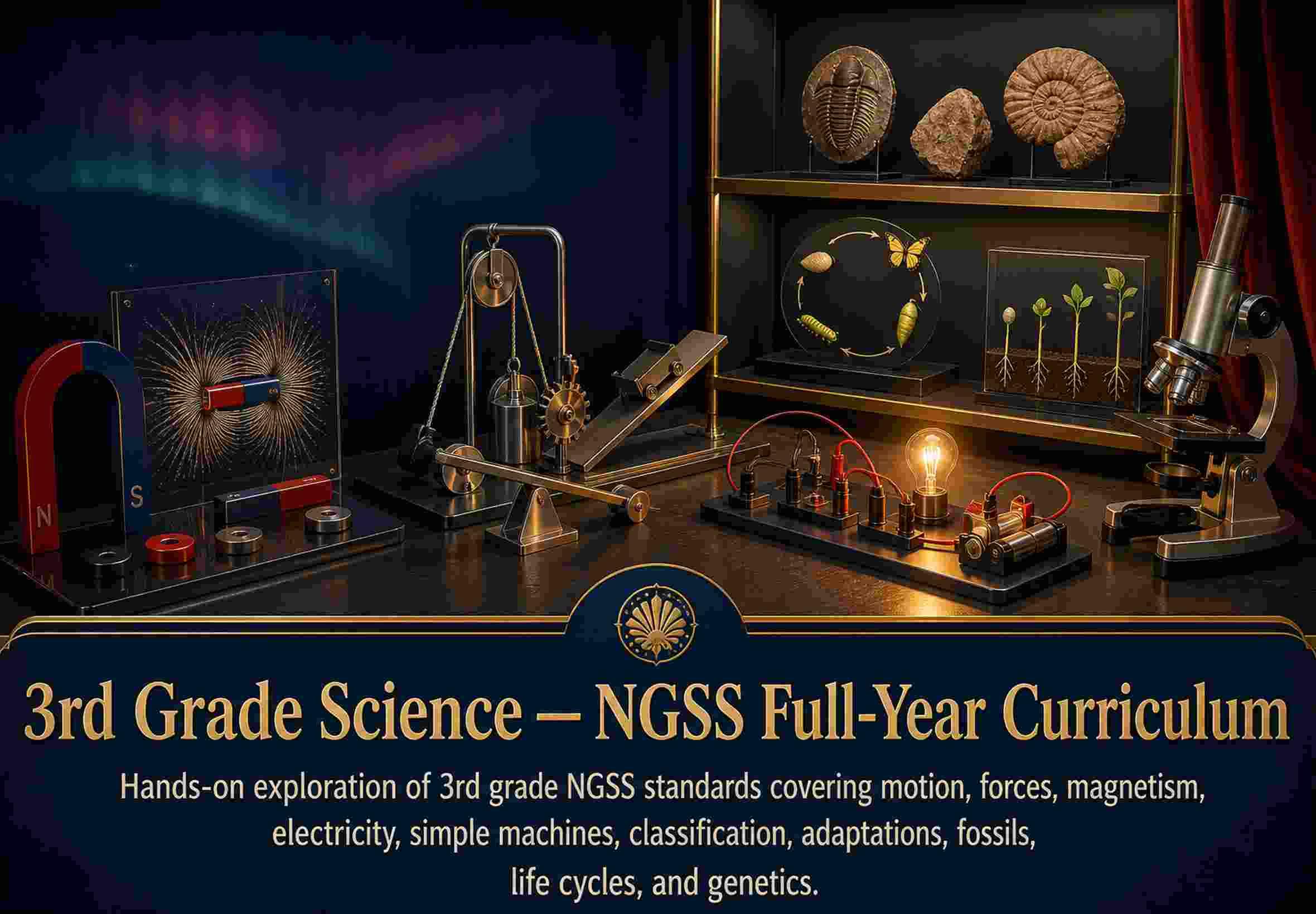 3rd Grade Science — NGSS Full-Year Curriculum