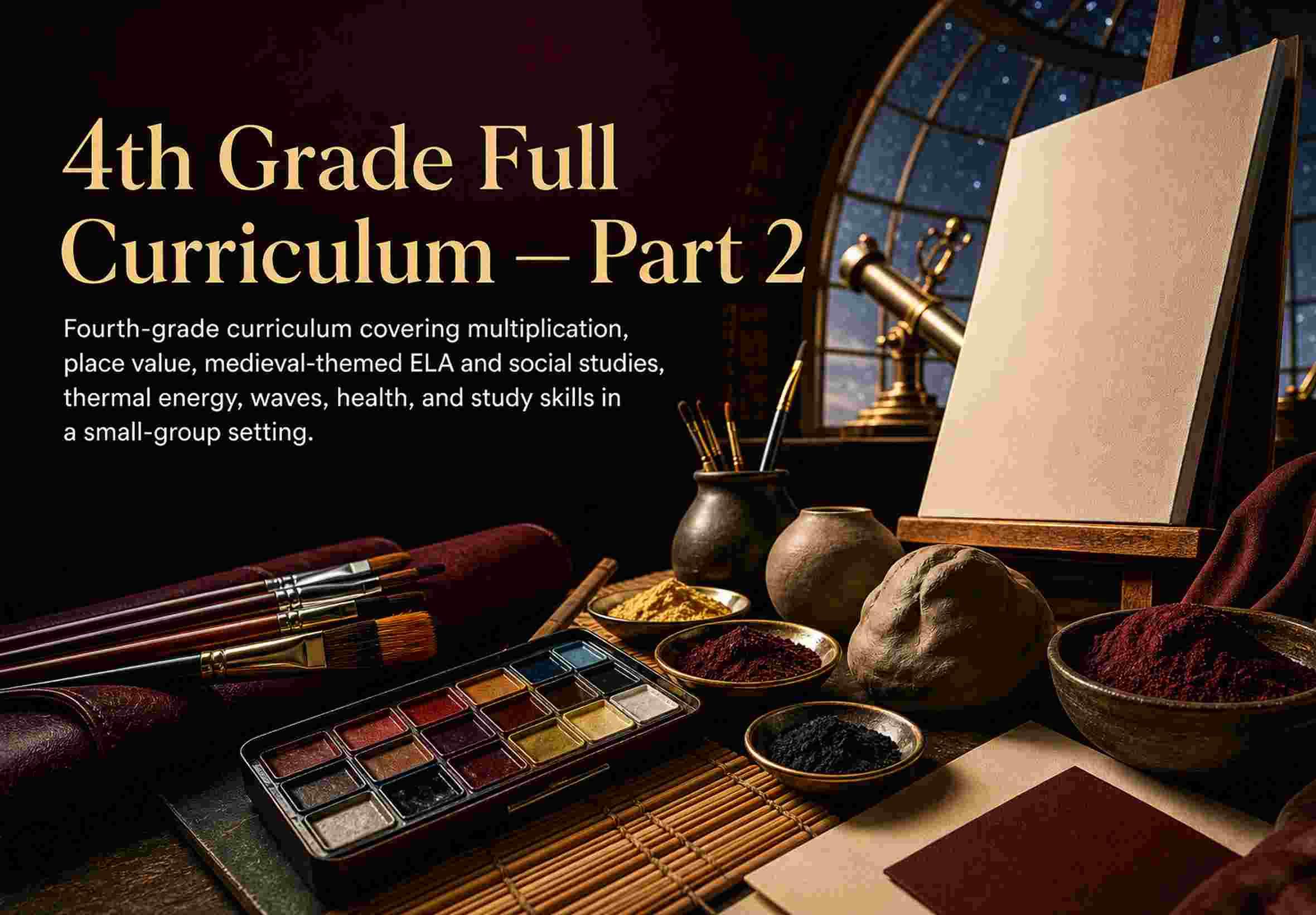 4th Grade Full Curriculum — Part 2