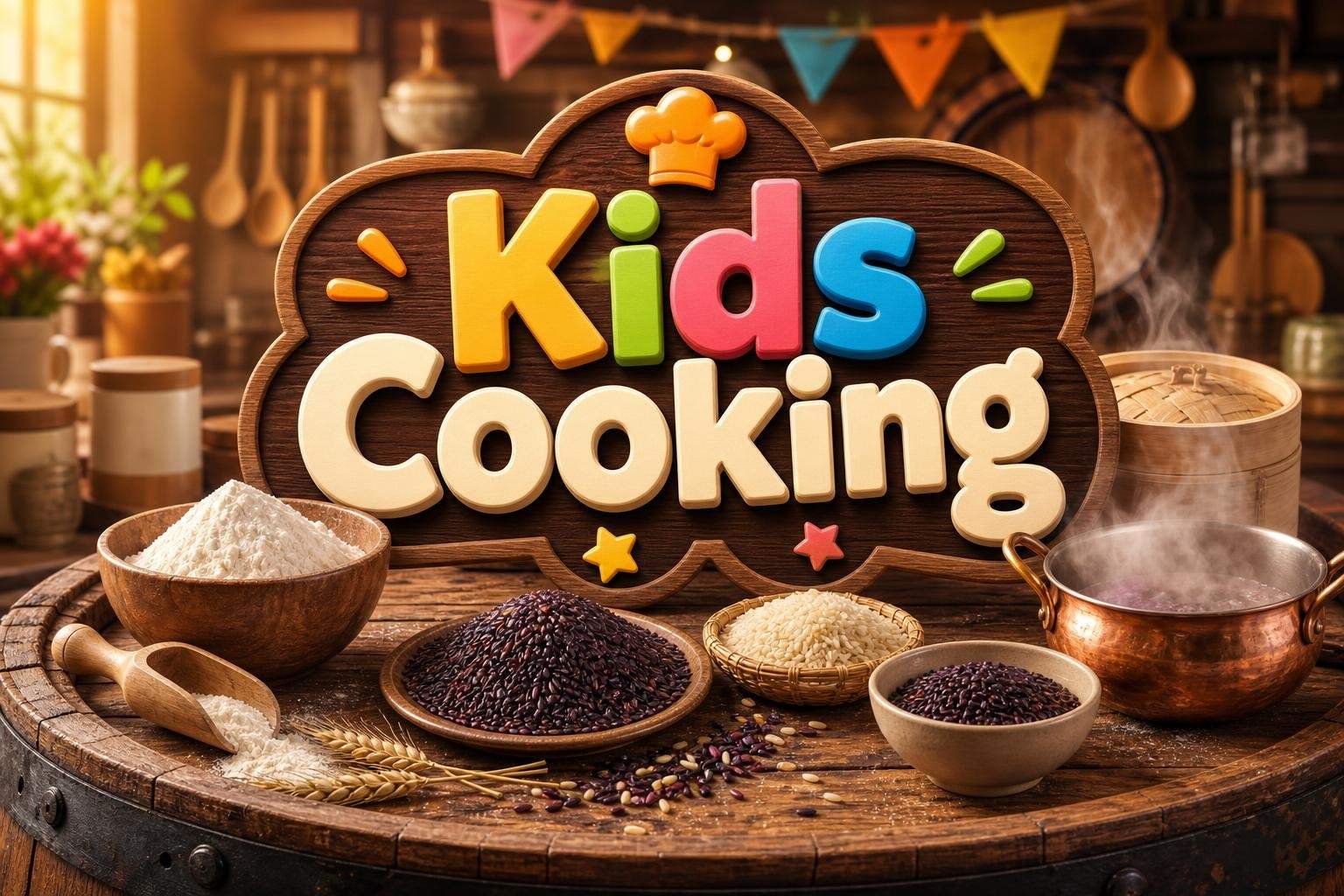 Kids Cooking: Kitchen Confidence & Basic Cooking Skills