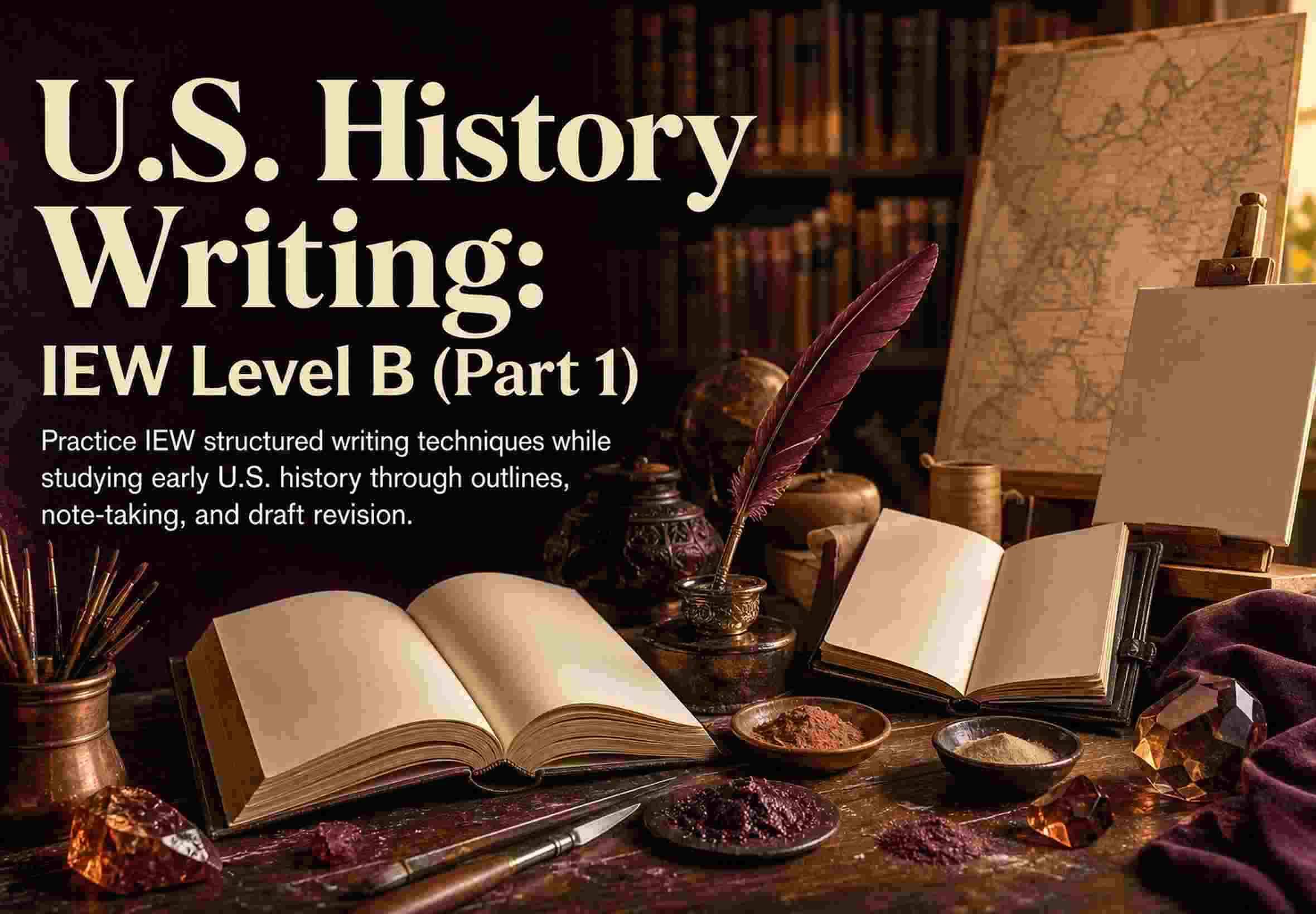 U.S. History Writing: IEW Level B (Part 1)