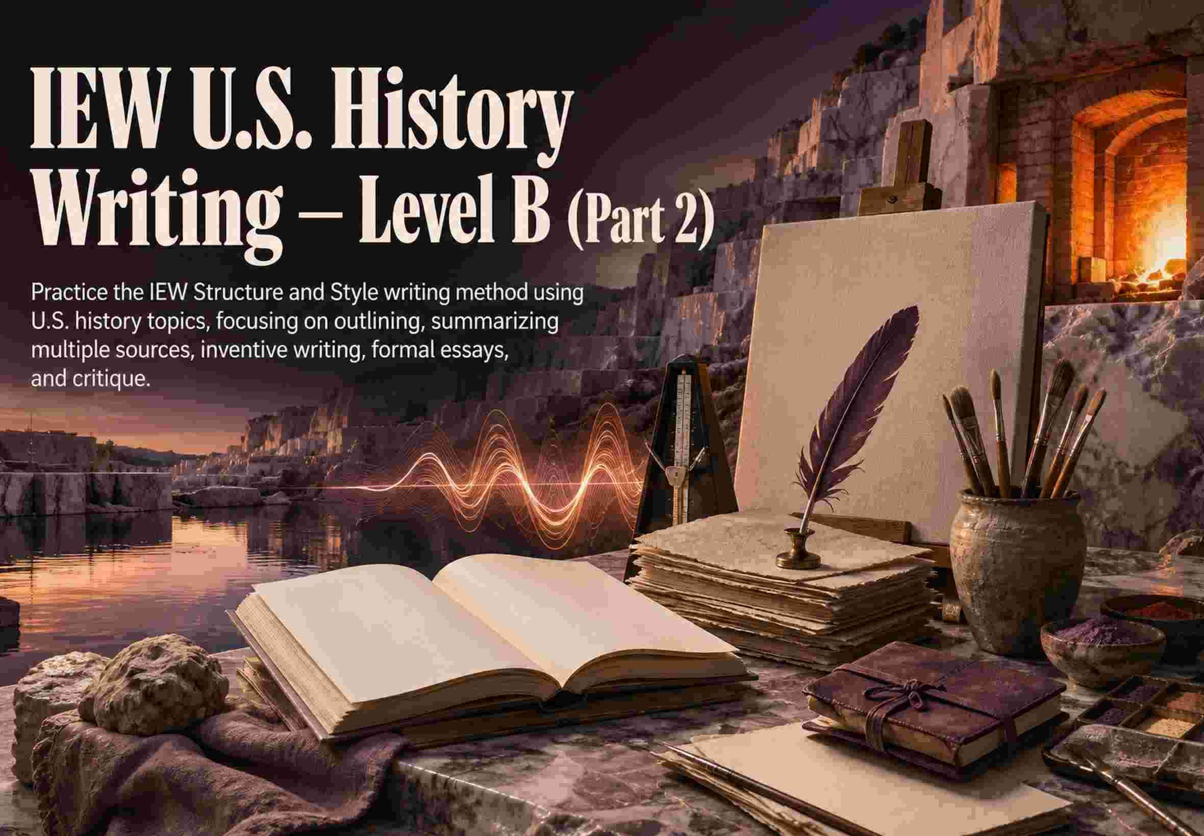 IEW U.S. History Writing — Level B (Part 2)