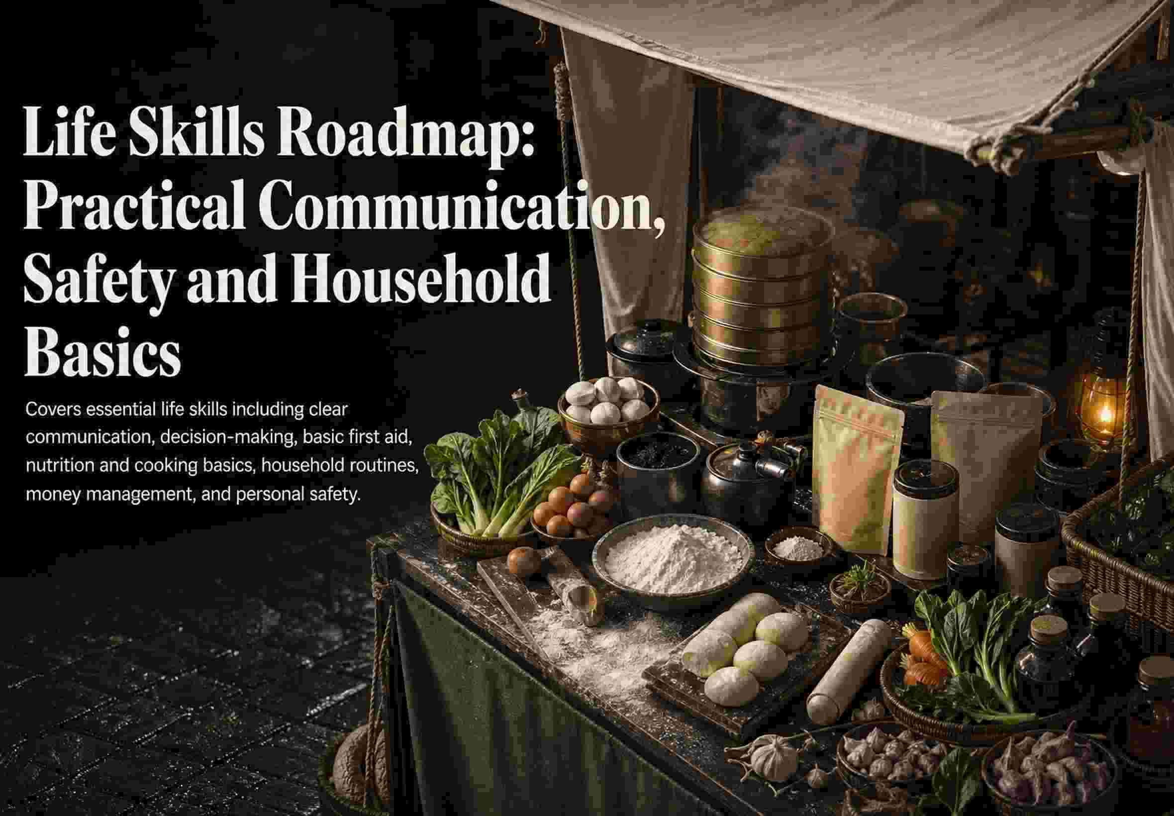 Life Skills Roadmap: Practical Communication, Safety and Household Basics