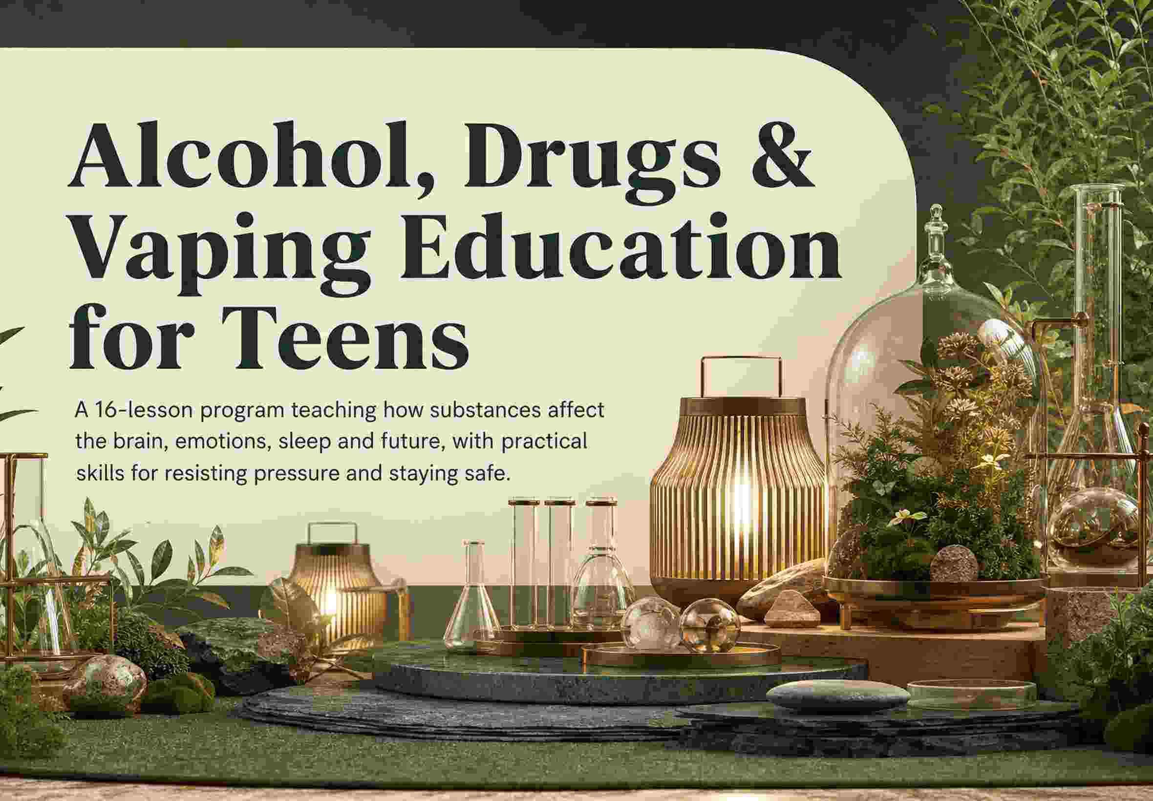 Alcohol, Drugs & Vaping Education for Teens