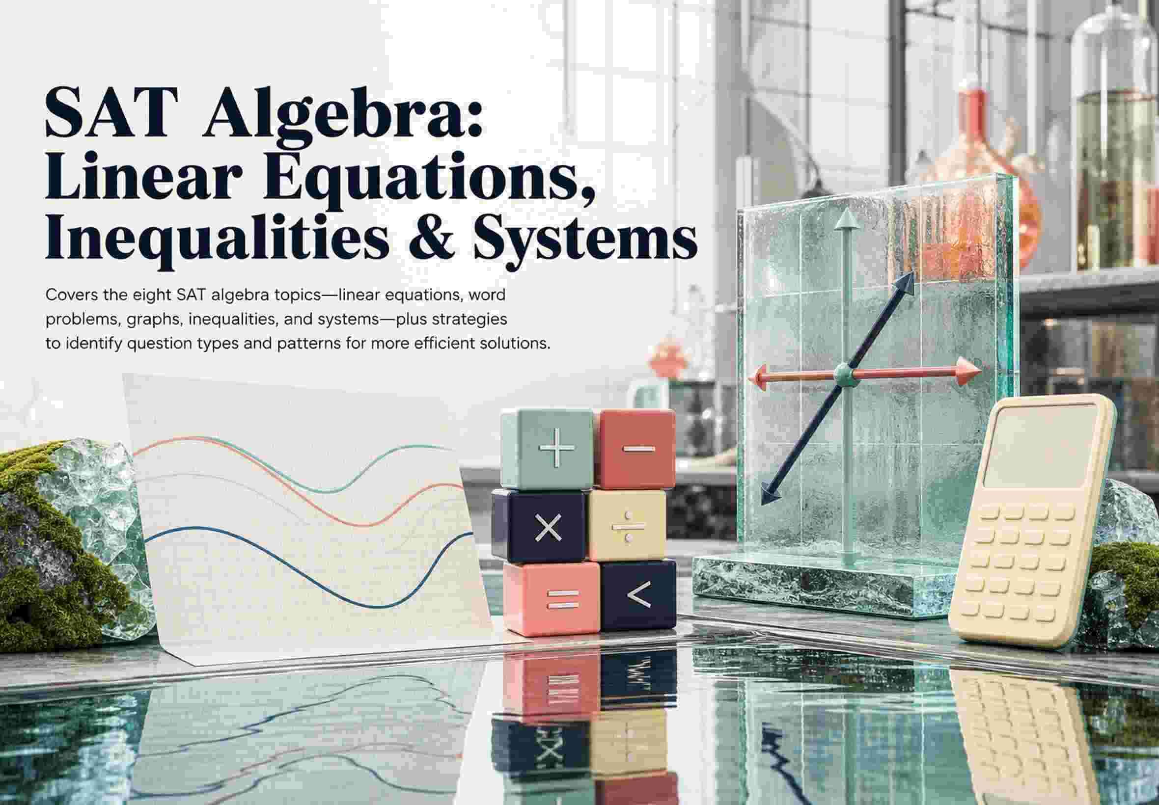 SAT Algebra: Linear Equations, Inequalities & Systems
