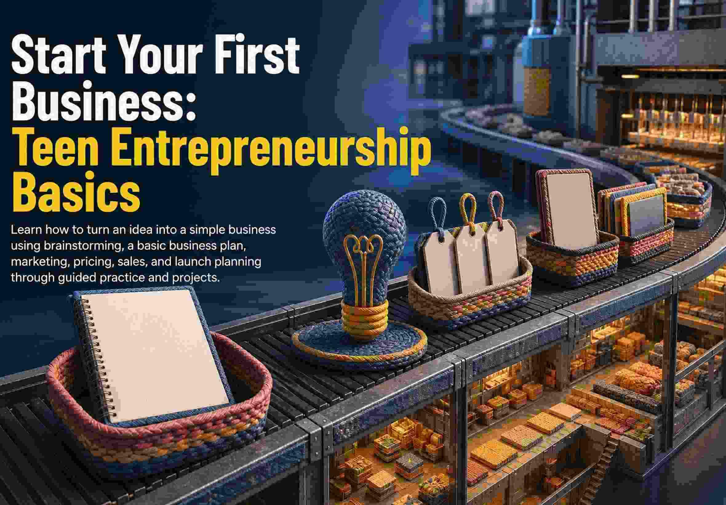 Start Your First Business: Teen Entrepreneurship Basics