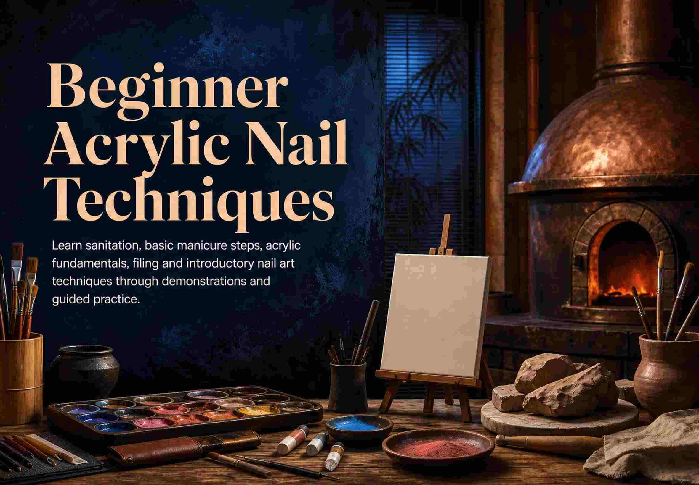 Beginner Acrylic Nail Techniques