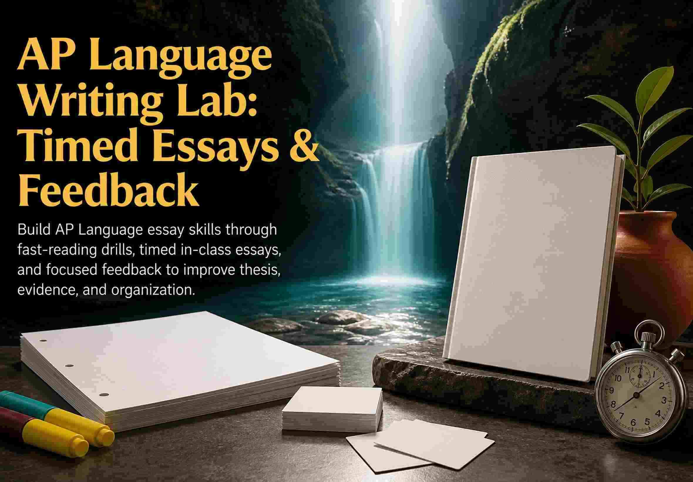 AP Language Writing Lab: Timed Essays & Feedback