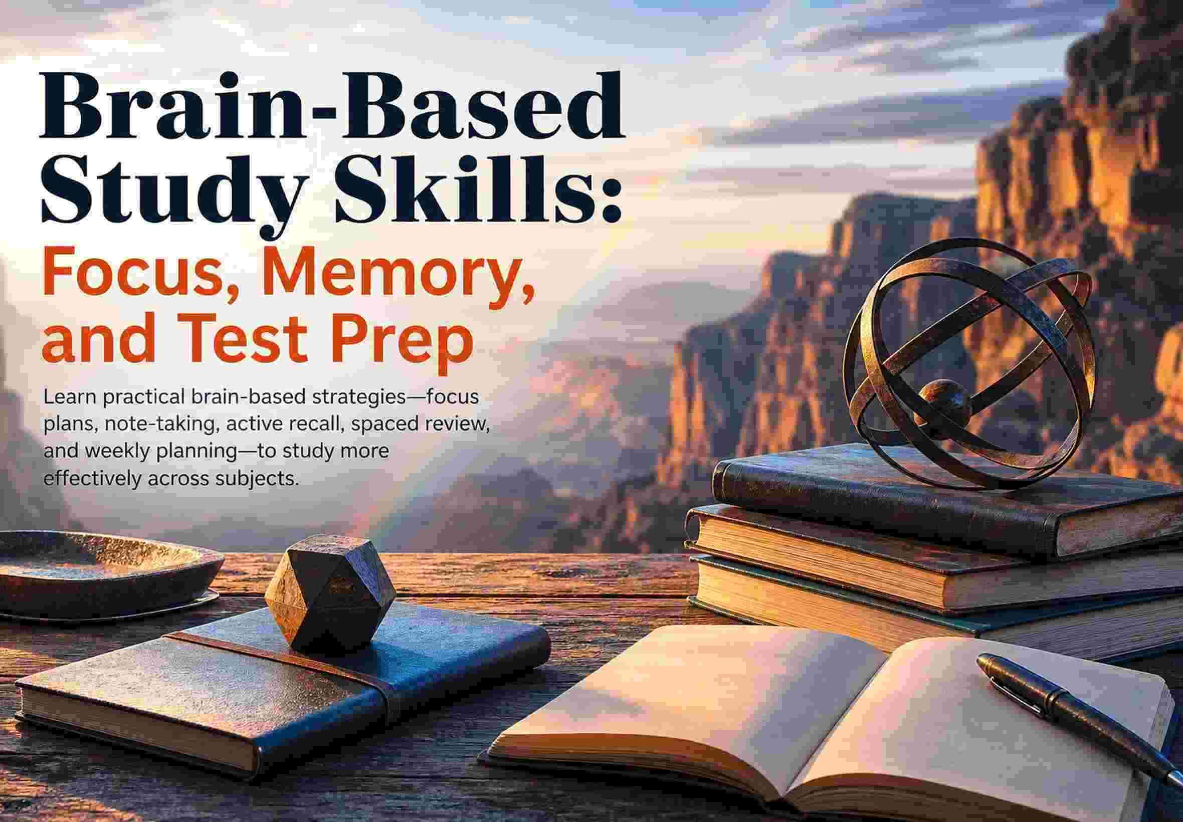 Brain-Based Study Skills: Focus, Memory, and Test Prep