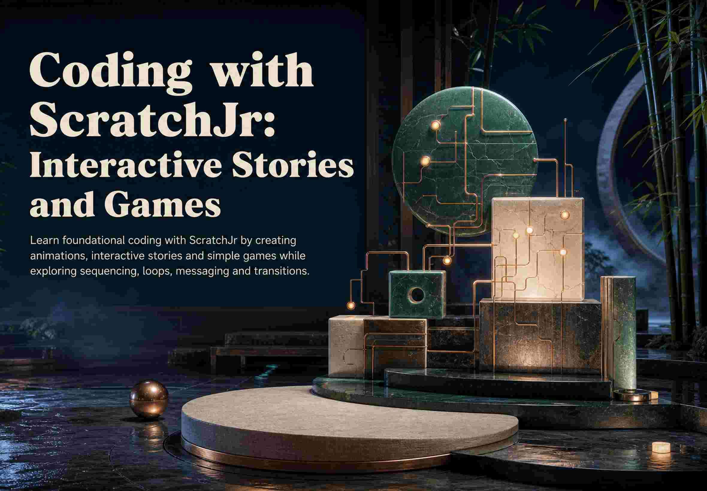 Coding with ScratchJr: Interactive Stories and Games