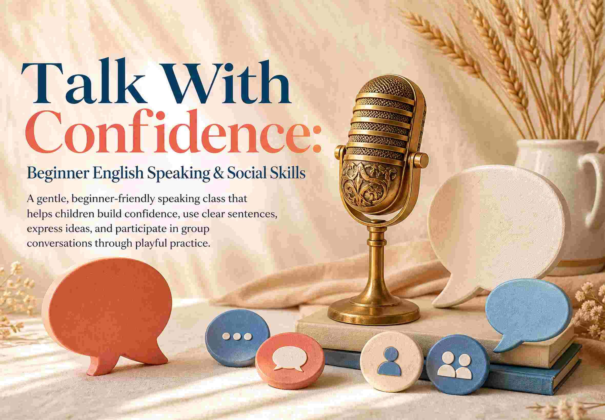 Talk With Confidence: Beginner English Speaking & Social Skills