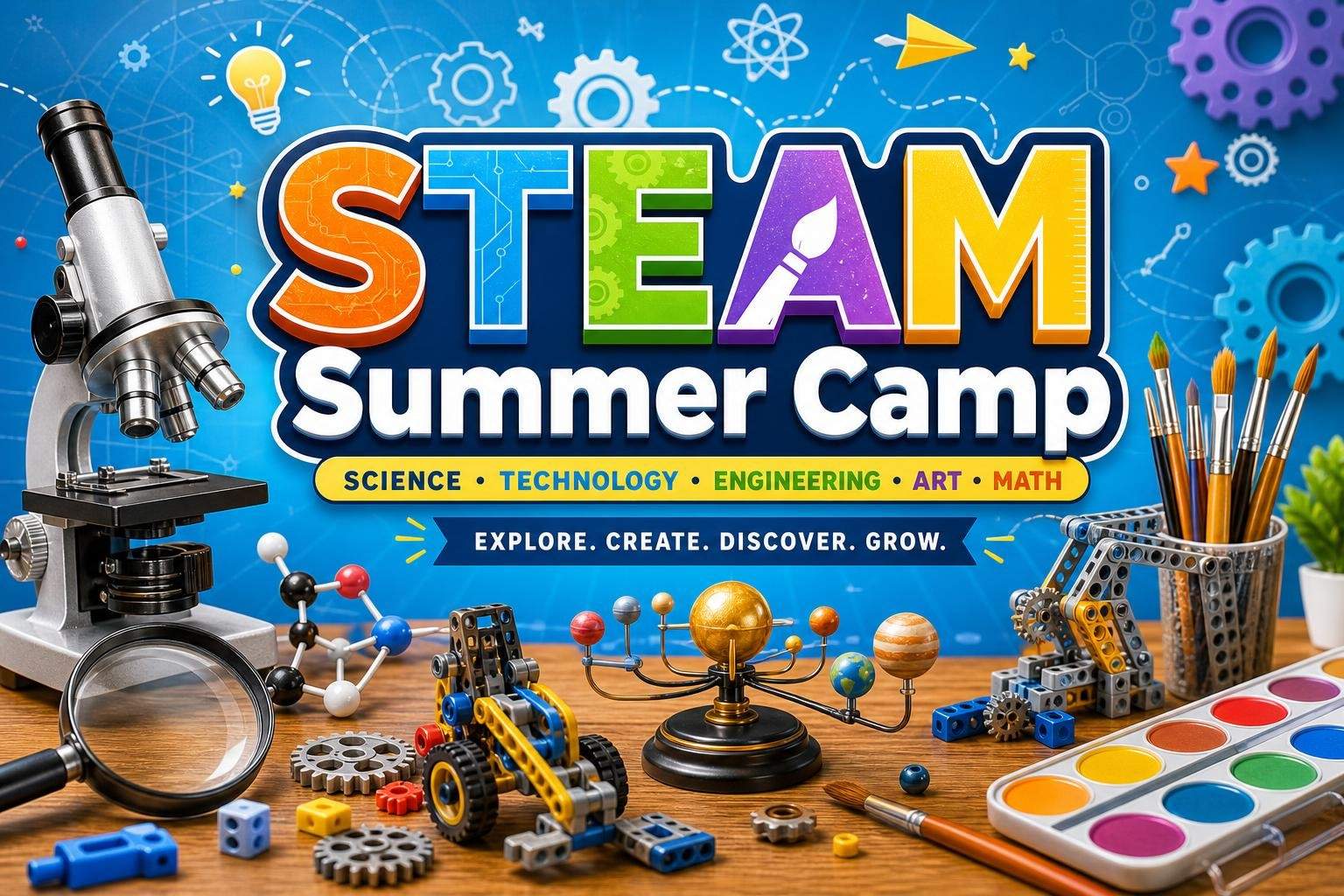 STEAM Summer Camp (Grades 3–5) — Science & Engineering Topics