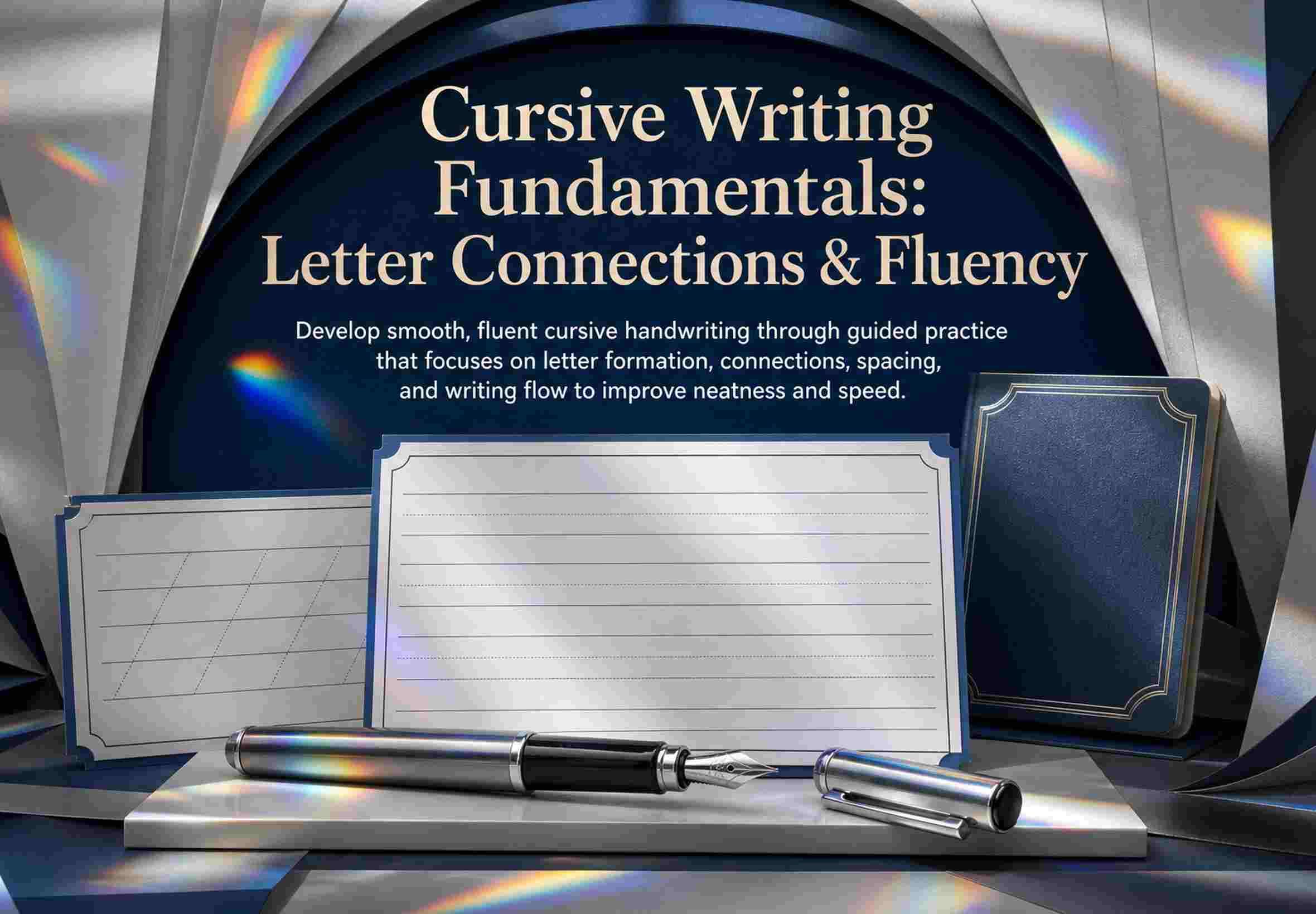 Cursive Writing Fundamentals: Letter Connections & Fluency