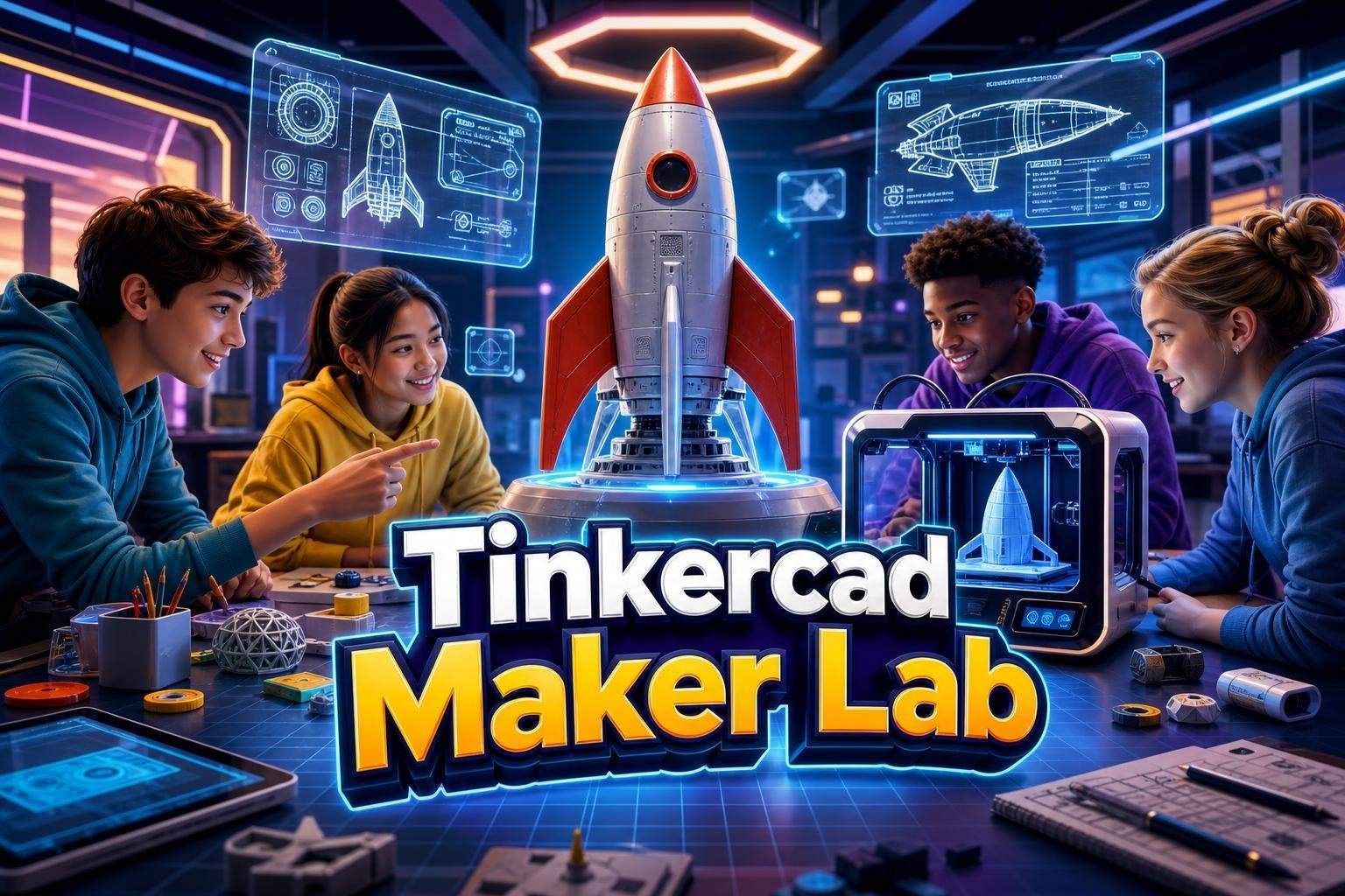 Tinkercad Maker Lab: 3D Design & 3D Printing Basics