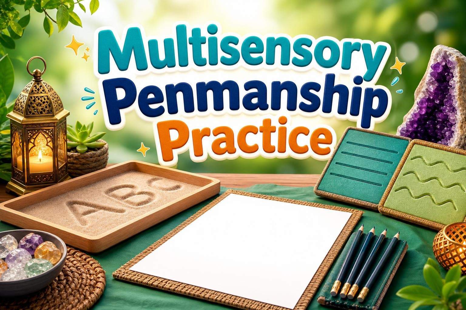 Multisensory Penmanship Practice (Orton‑Gillingham Framework)