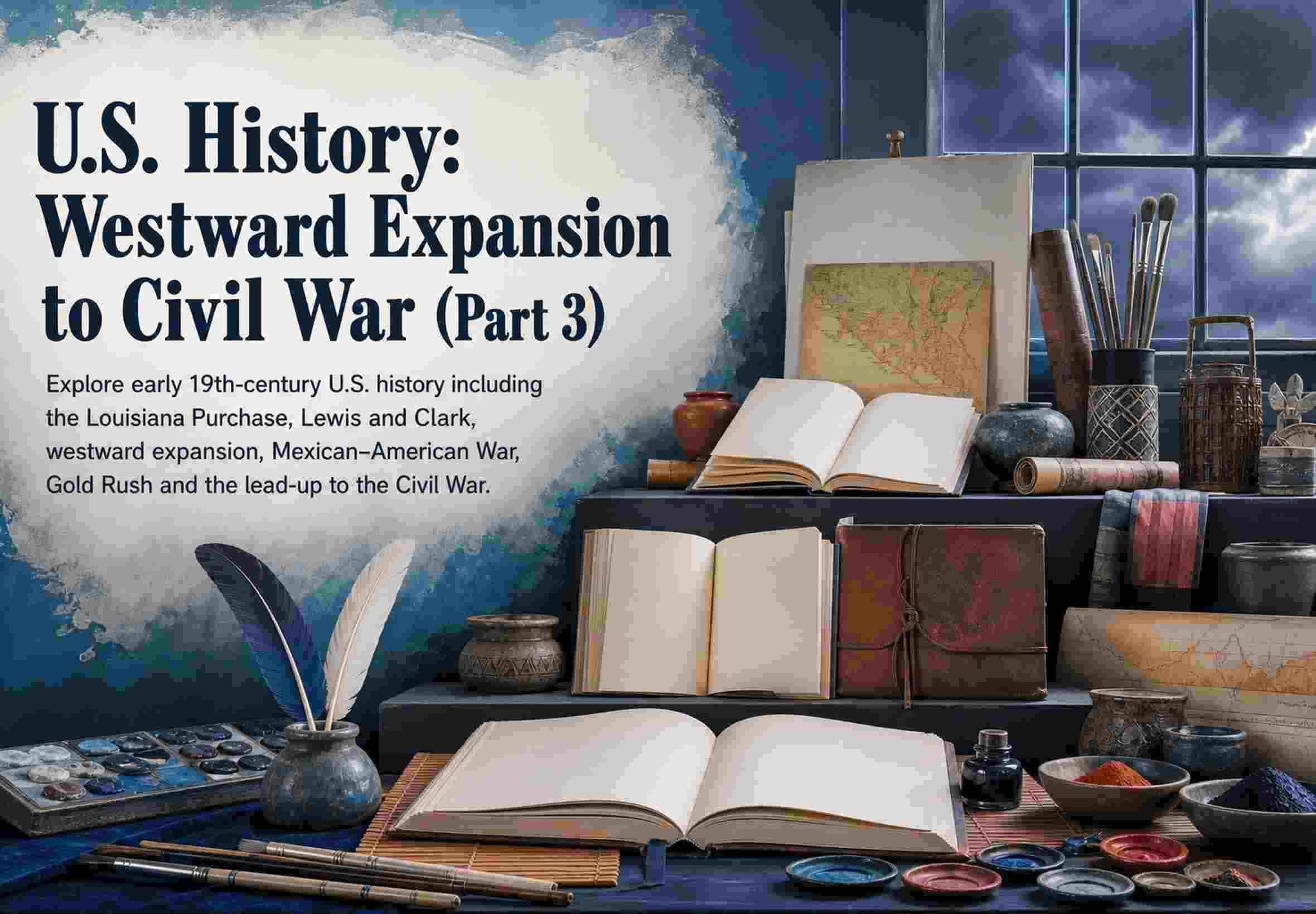 U.S. History: Westward Expansion to Civil War (Part 3)