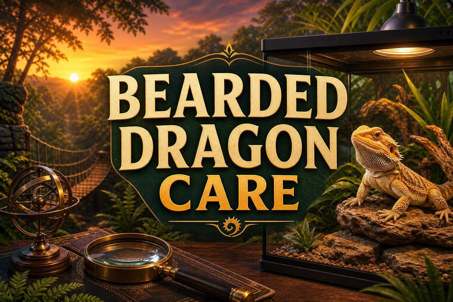 Bearded Dragon Care with Live Demonstration