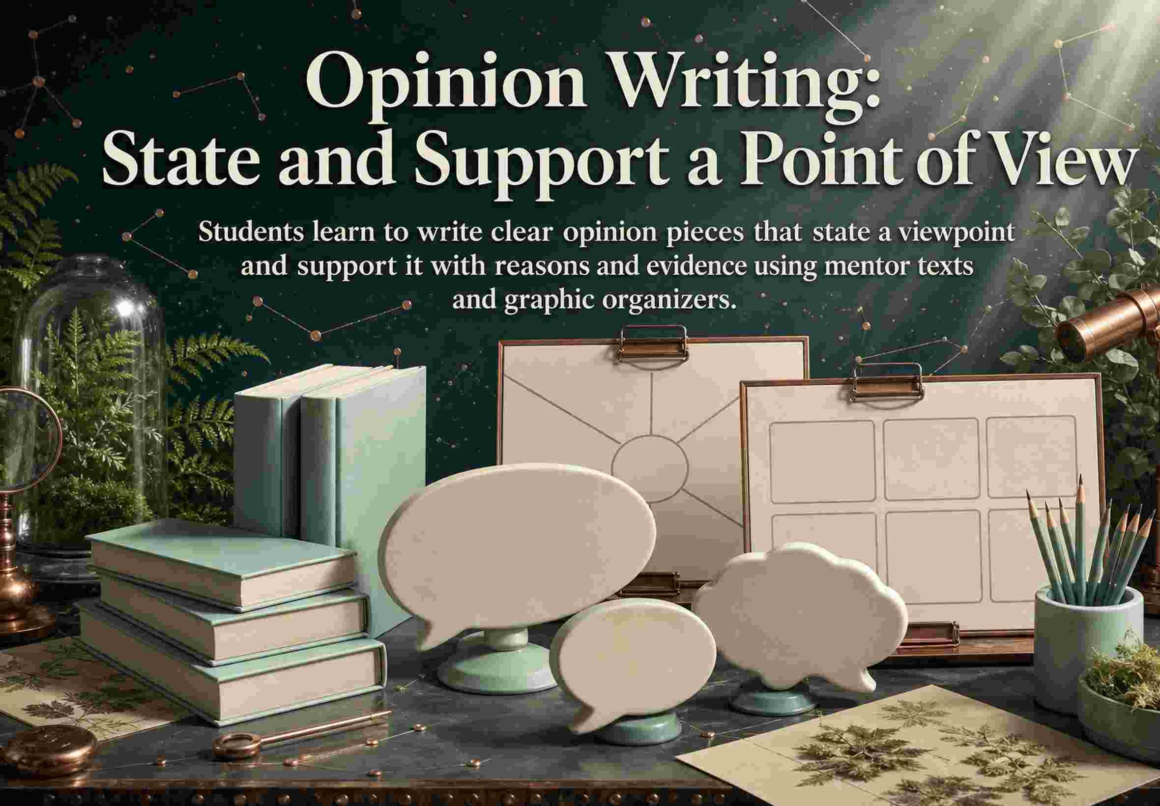 Opinion Writing: State and Support a Point of View