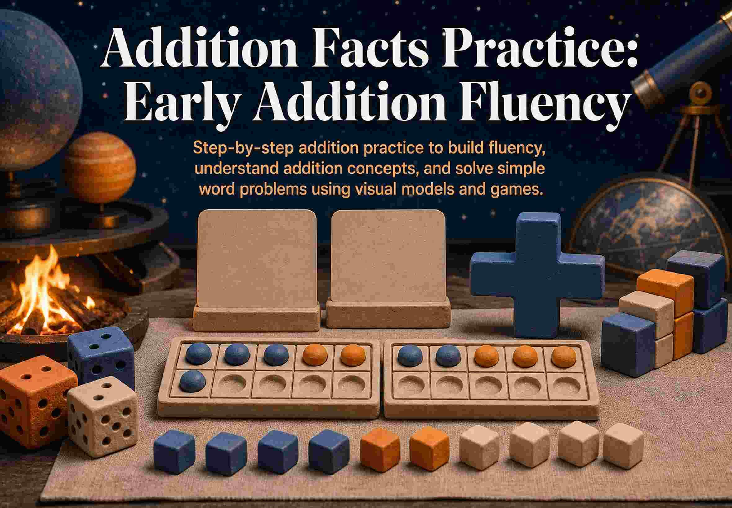 Addition Facts Practice: Early Addition Fluency