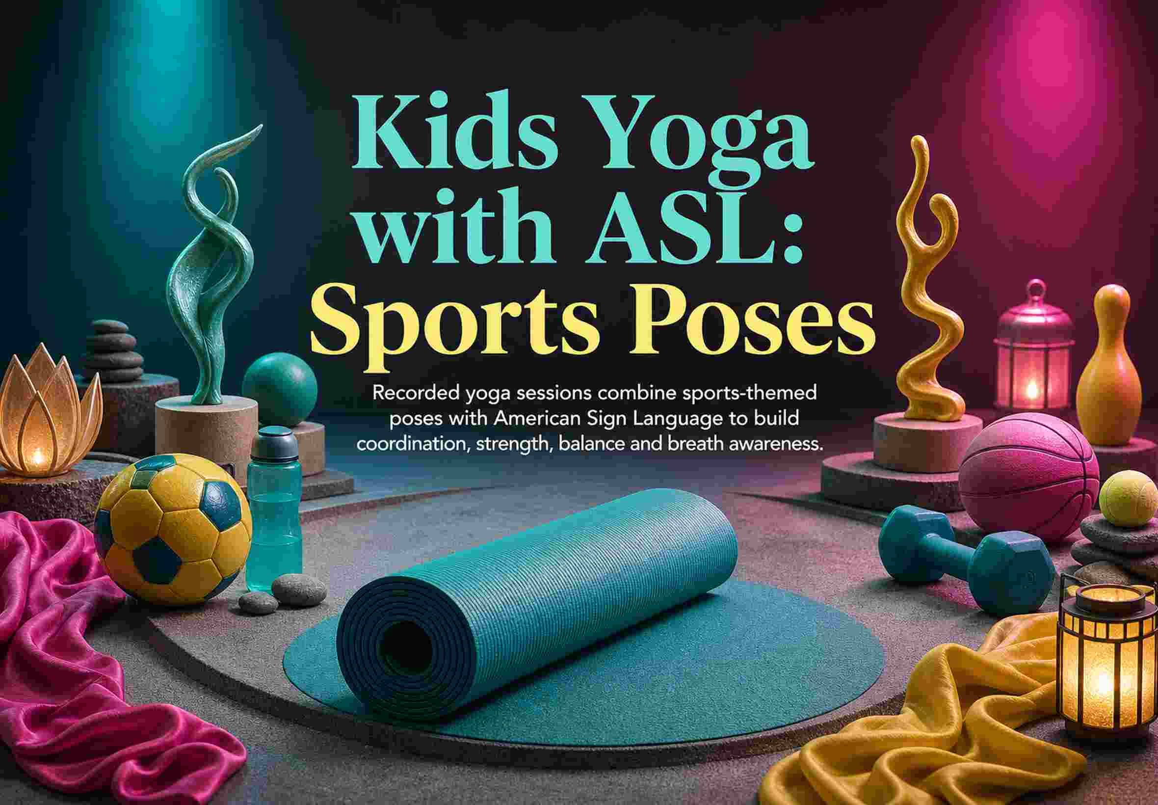 Kids Yoga with ASL: Sports Poses
