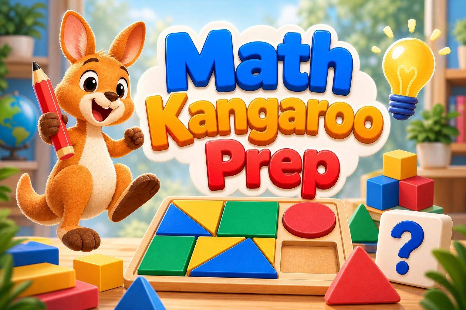 Math Kangaroo Prep: Visual Puzzles, Logical Reasoning & Contest Strategies