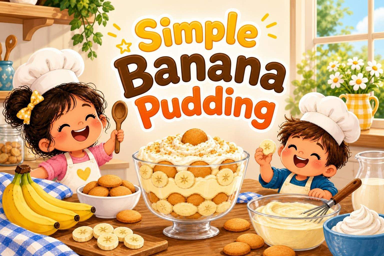 Simple Banana Pudding — Step-by-Step