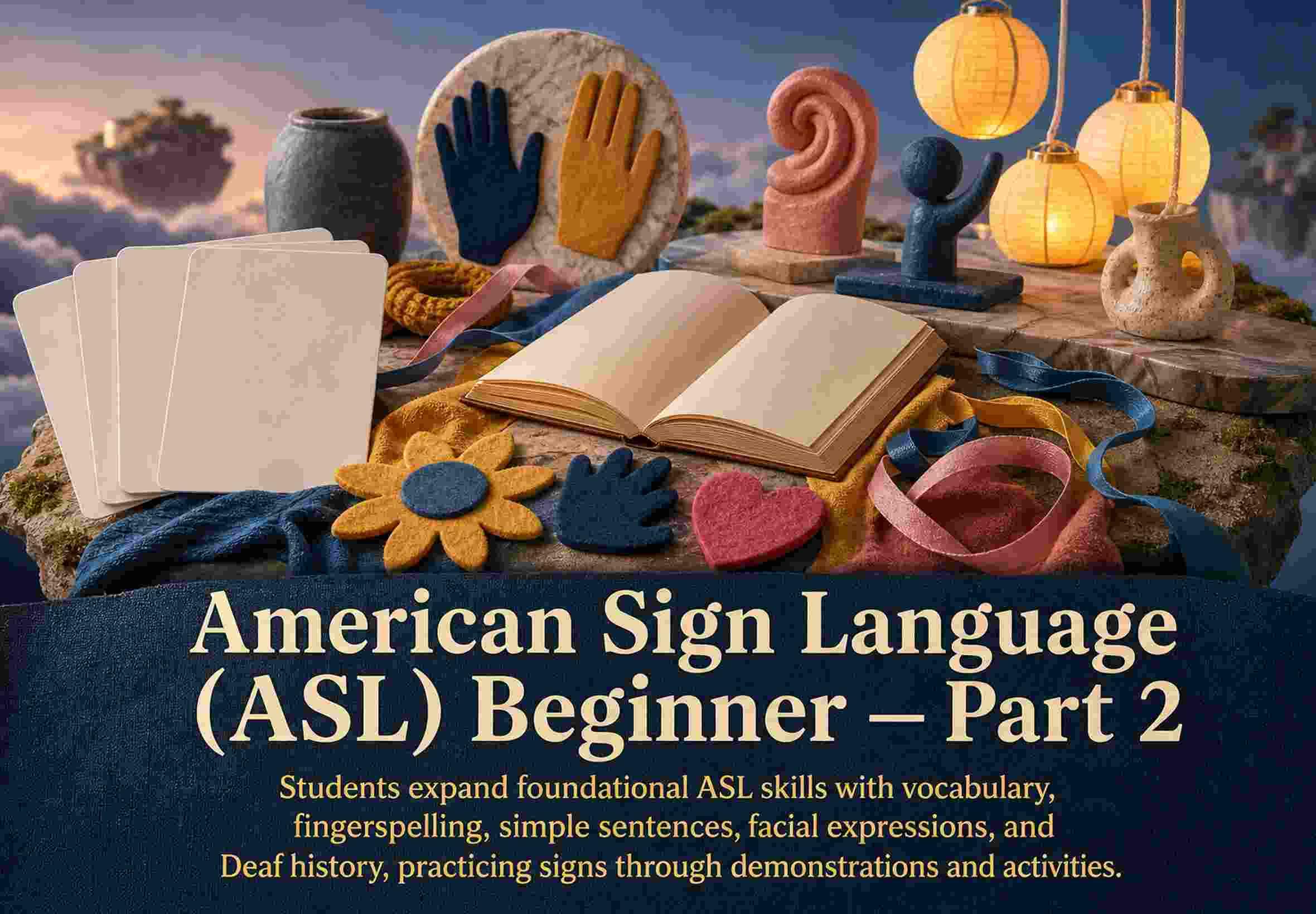 American Sign Language (ASL) Beginner — Part 2