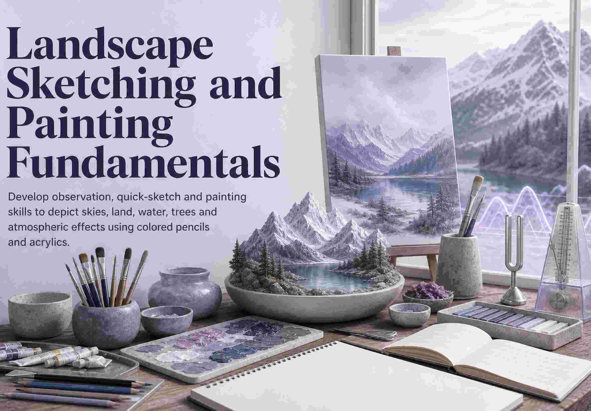 Landscape Sketching and Painting Fundamentals
