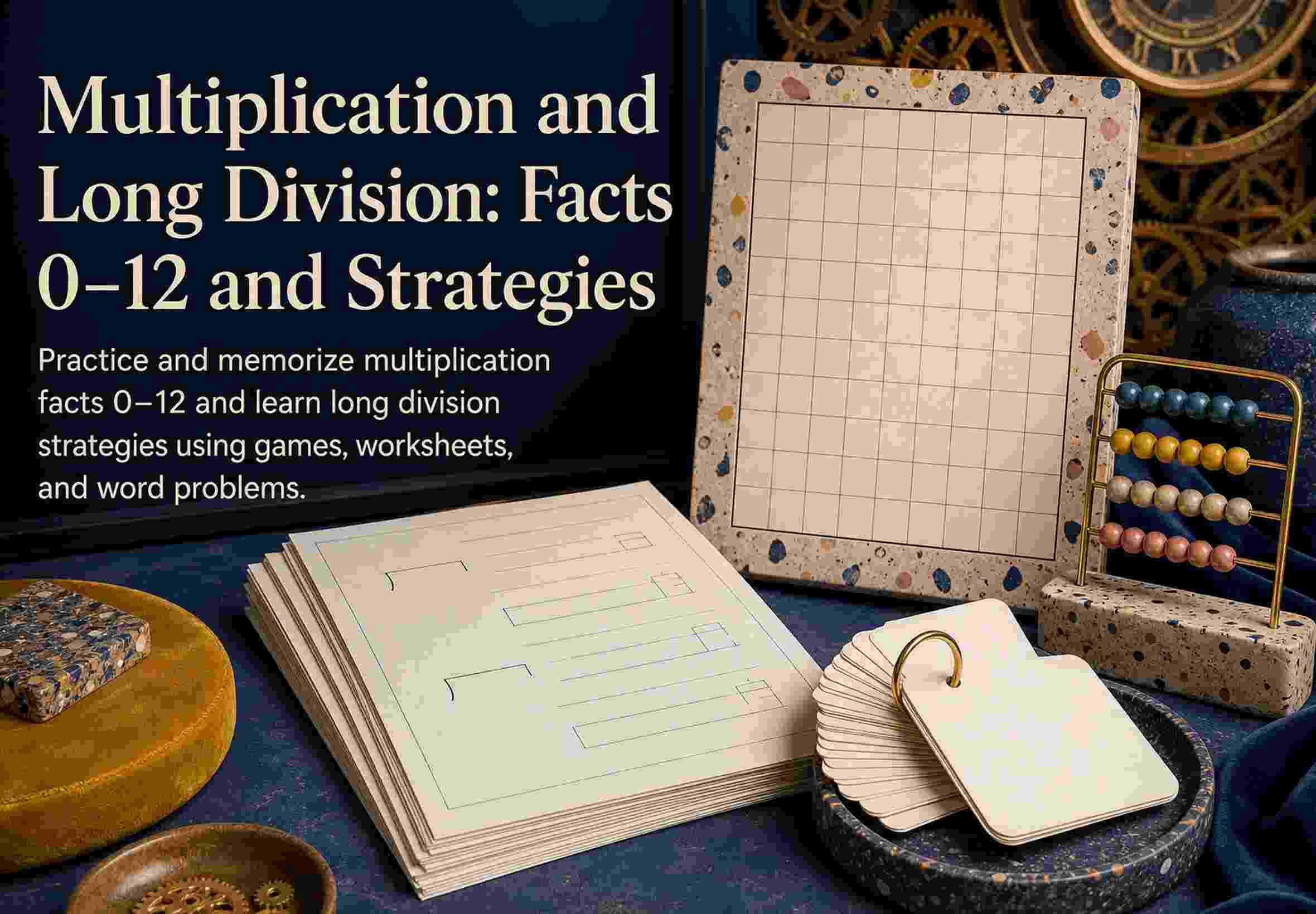 Multiplication and Long Division: Facts 0–12 and Strategies