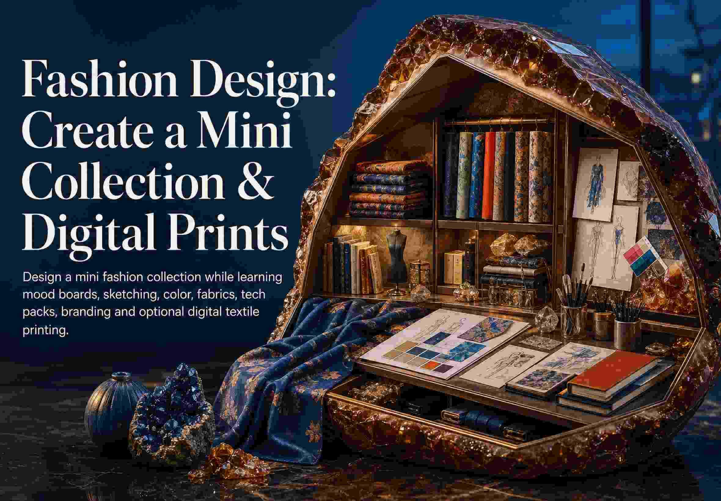 Fashion Design: Create a Mini Collection & Digital Prints